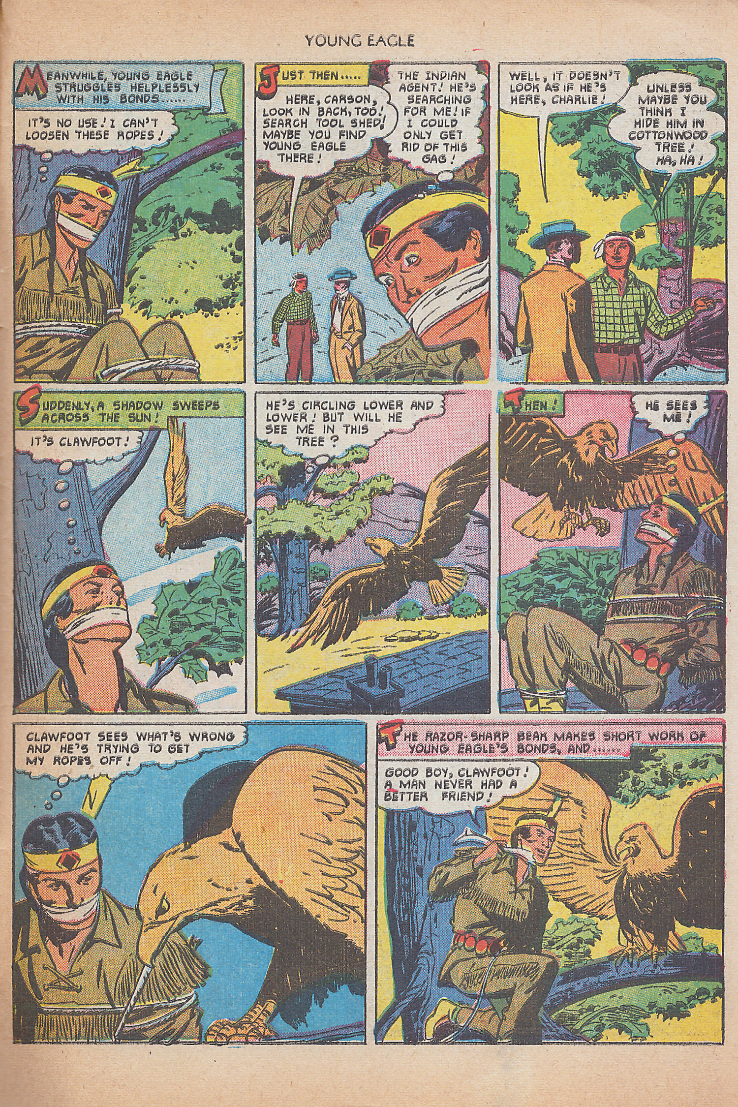 Read online Young Eagle comic -  Issue #3 - 31