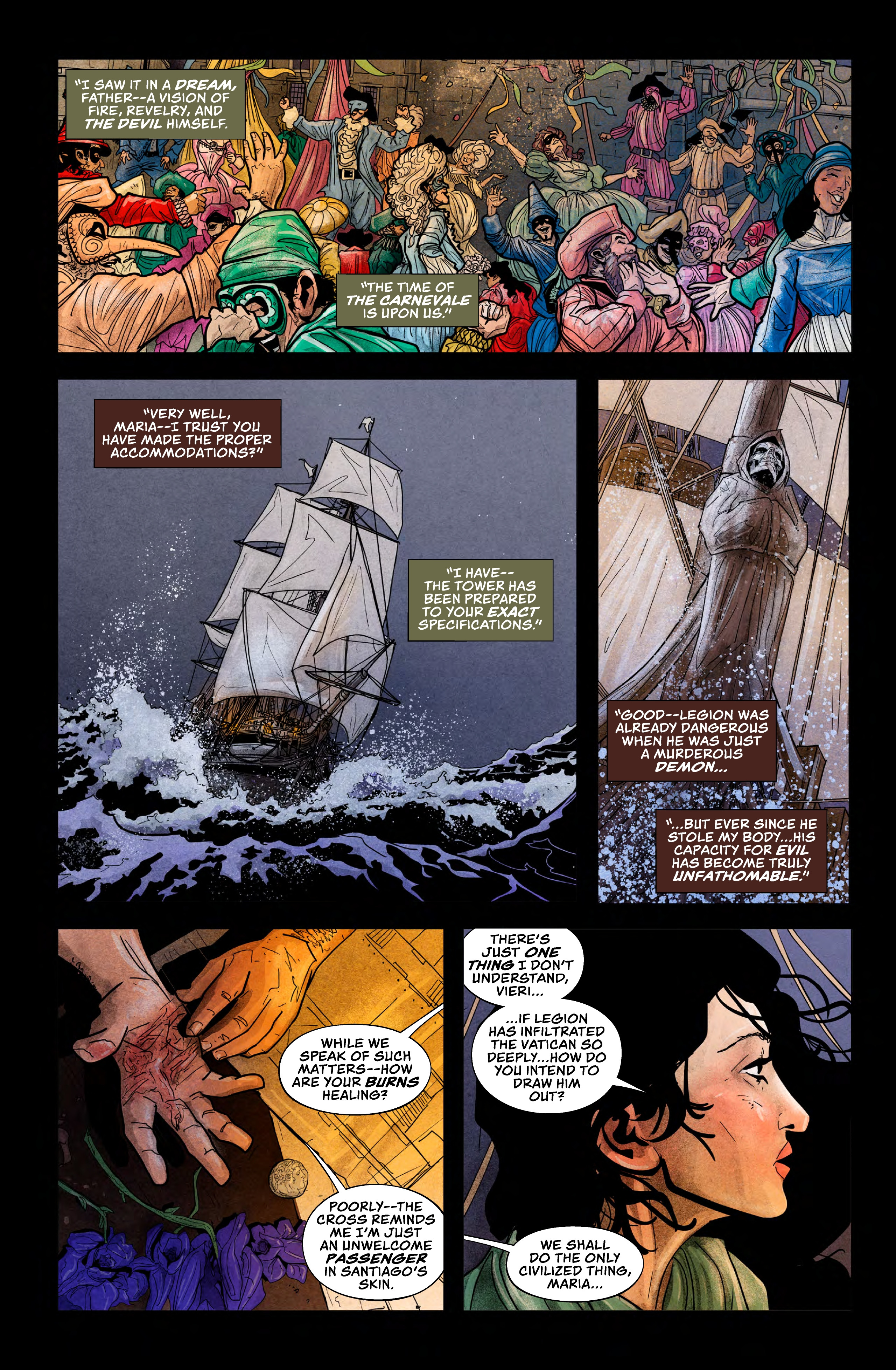 Read online The Devil That Wears My Face comic -  Issue #3 - 4