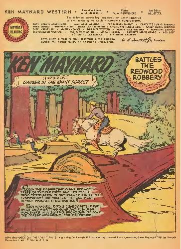 Read online Ken Maynard Western comic -  Issue #6 - 3