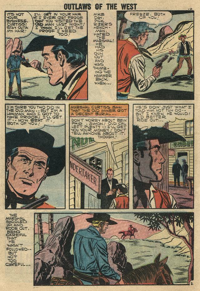 Read online Outlaws of the West comic -  Issue #14 - 19