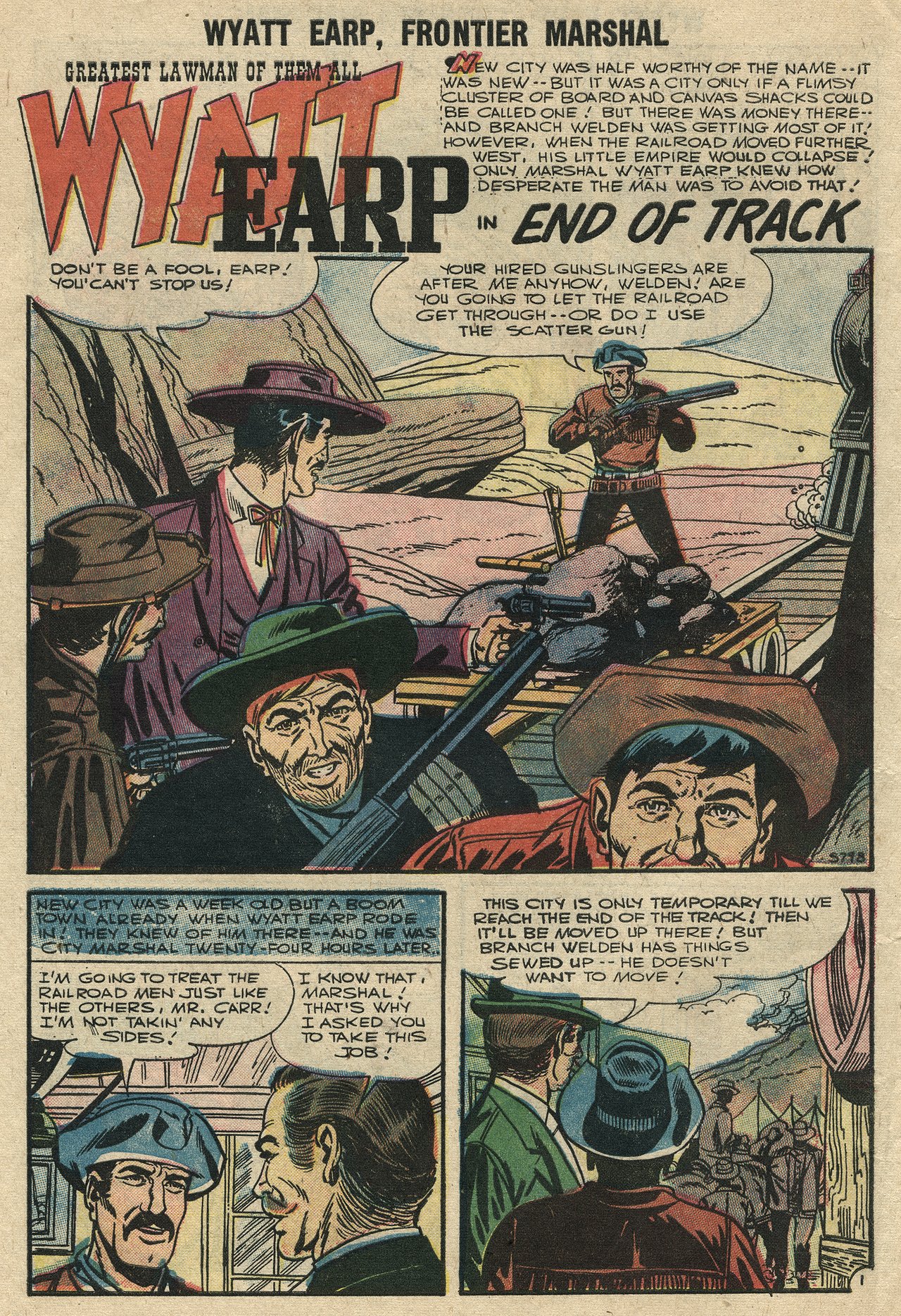Read online Wyatt Earp Frontier Marshal comic -  Issue #14 - 10