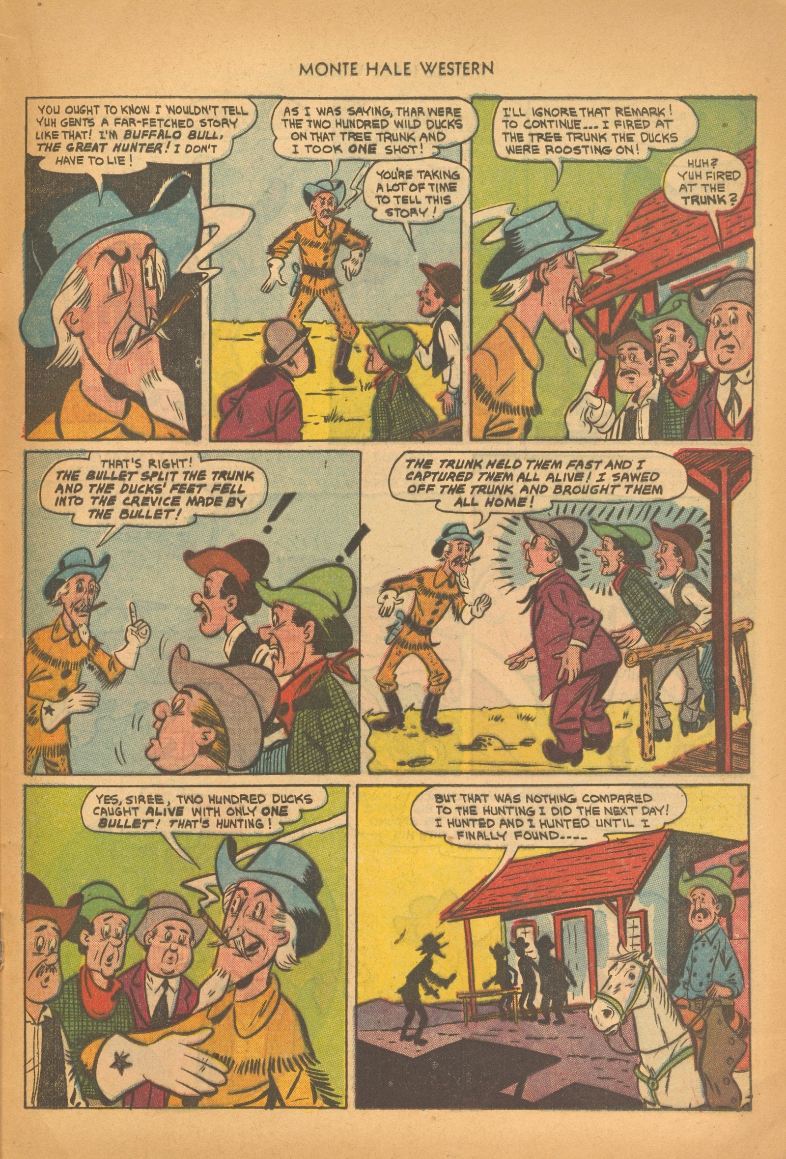Read online Monte Hale Western comic -  Issue #76 - 25