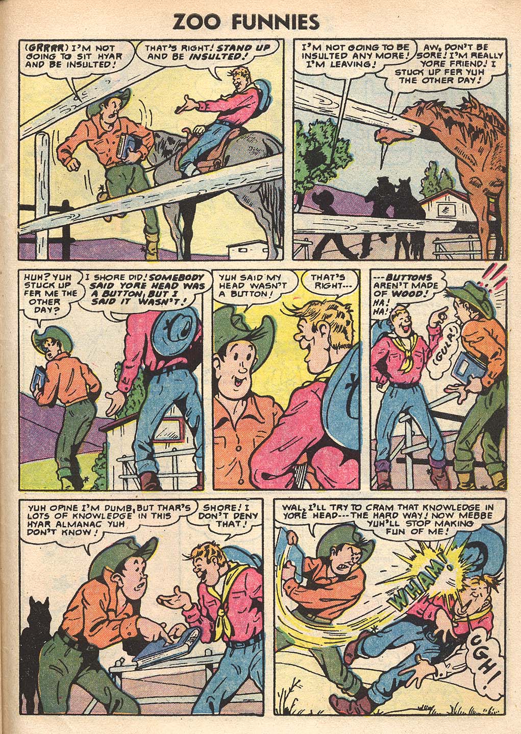 Read online Zoo Funnies comic -  Issue #8 - 31