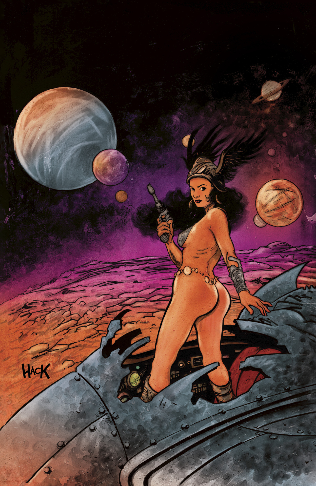 Read online Frank Frazetta's Dawn Attack comic -  Issue #3 - 32