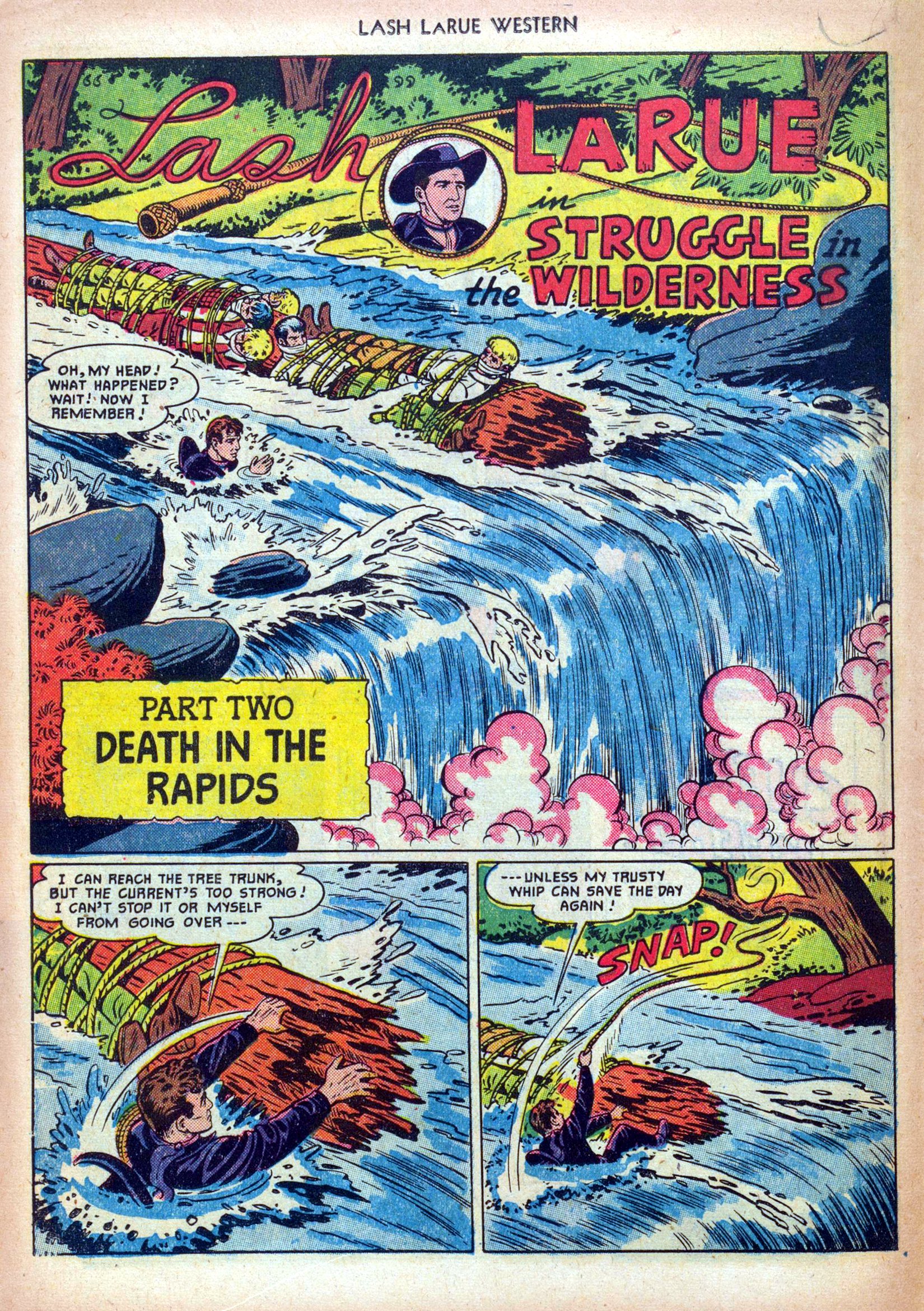 Read online Lash Larue Western (1949) comic -  Issue #19 - 18