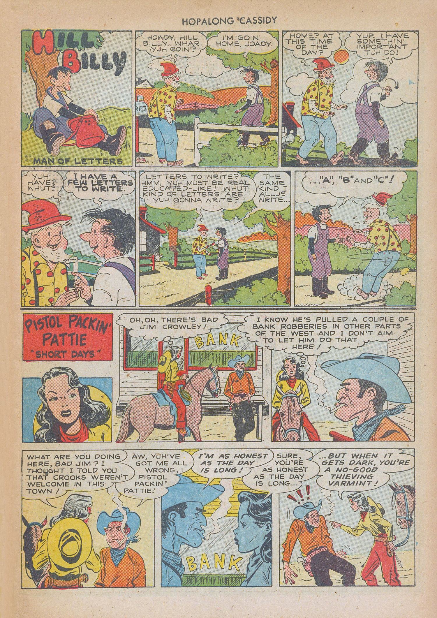 Read online Hopalong Cassidy comic -  Issue #28 - 21