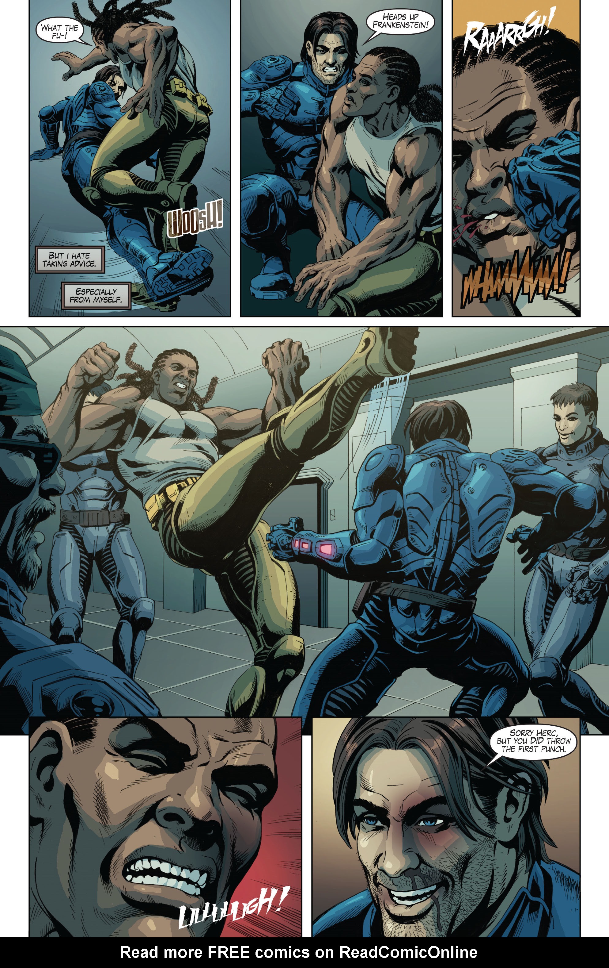 Read online Marksmen comic -  Issue #2 - 4