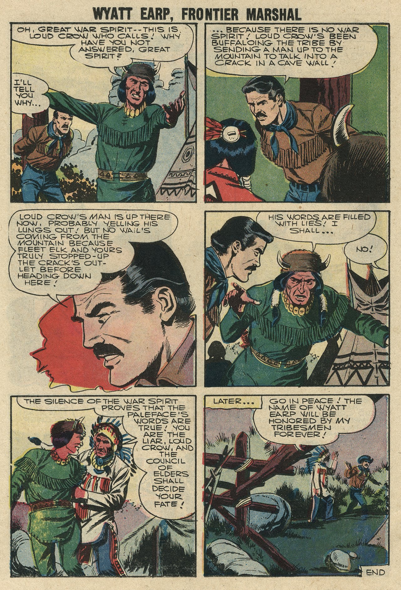 Read online Wyatt Earp Frontier Marshal comic -  Issue #15 - 14