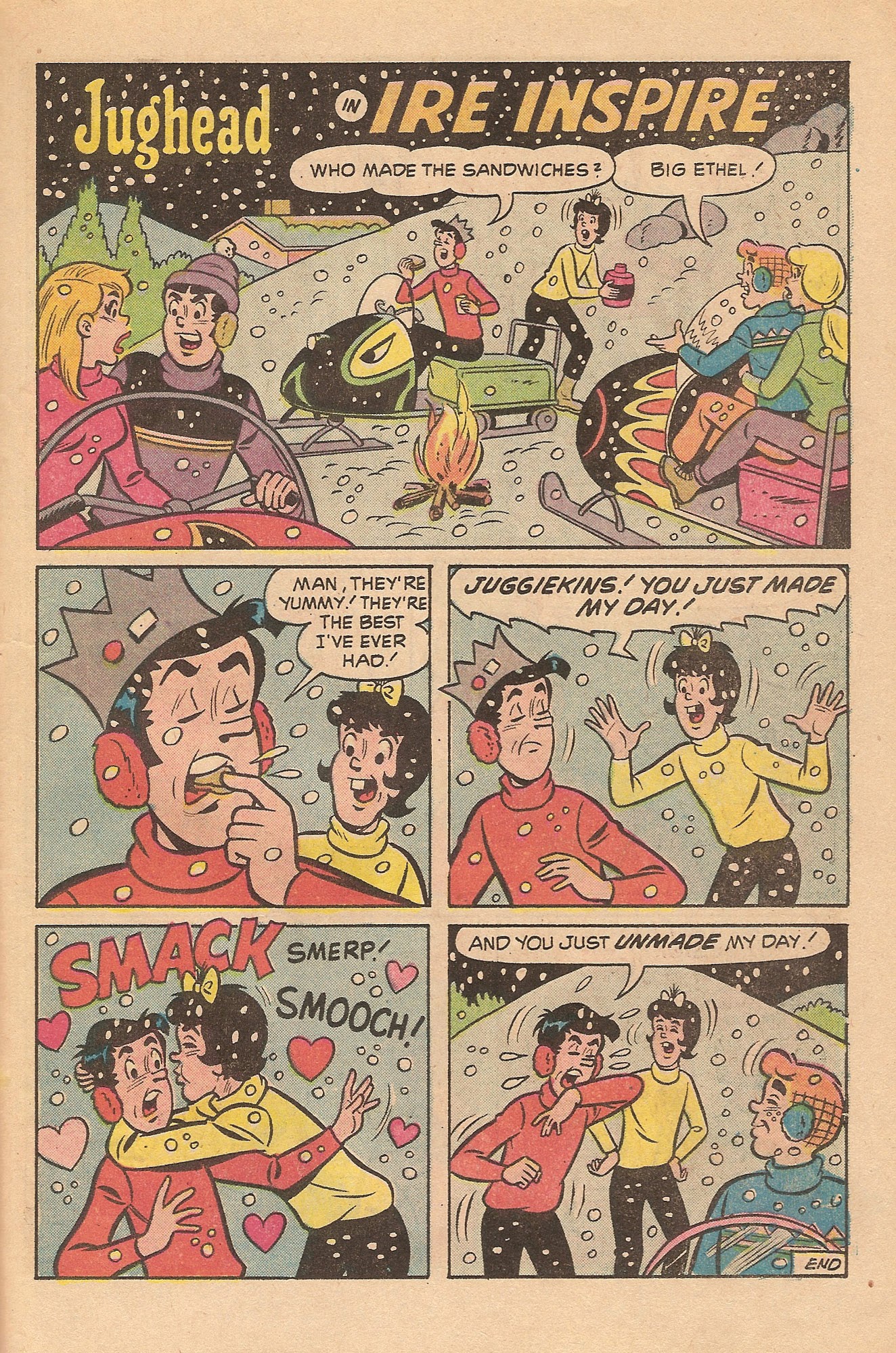 Read online Jughead's Jokes comic -  Issue #38 - 22