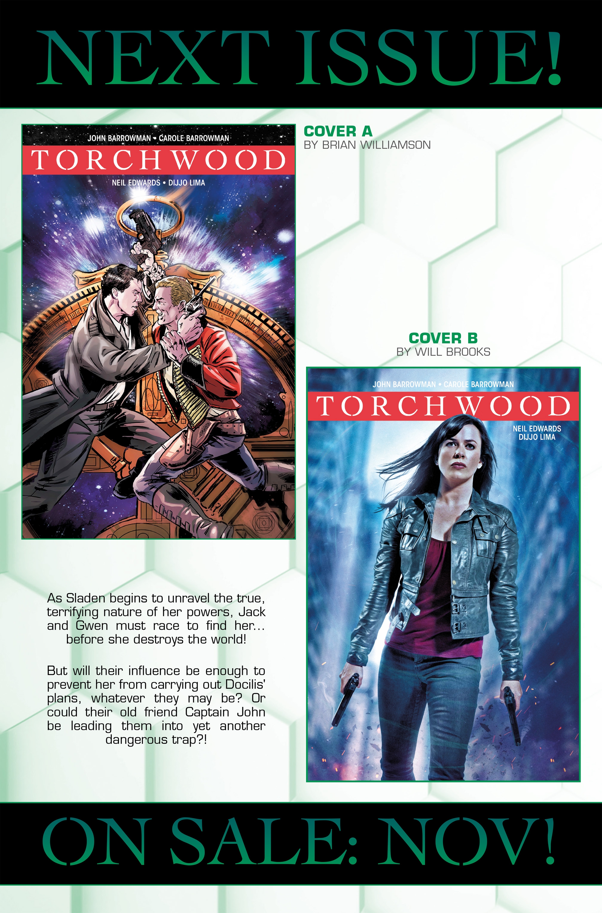 Read online Torchwood (2017) comic -  Issue #1 - 26