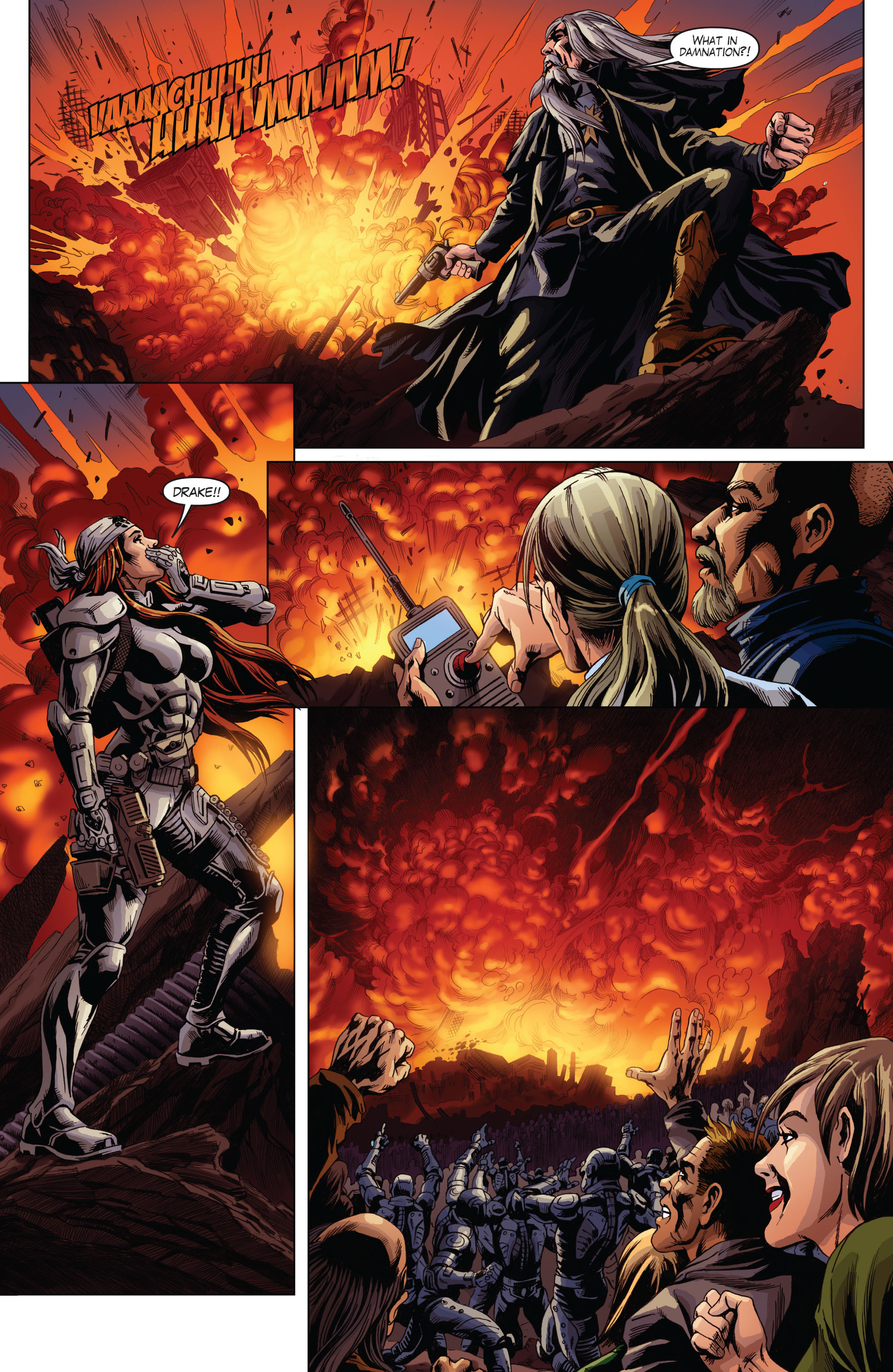 Read online Marksmen comic -  Issue #6 - 25