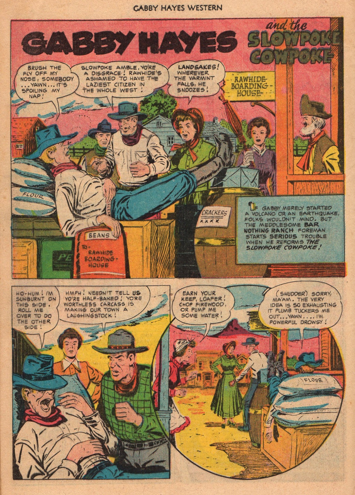 Read online Gabby Hayes Western comic -  Issue #48 - 28