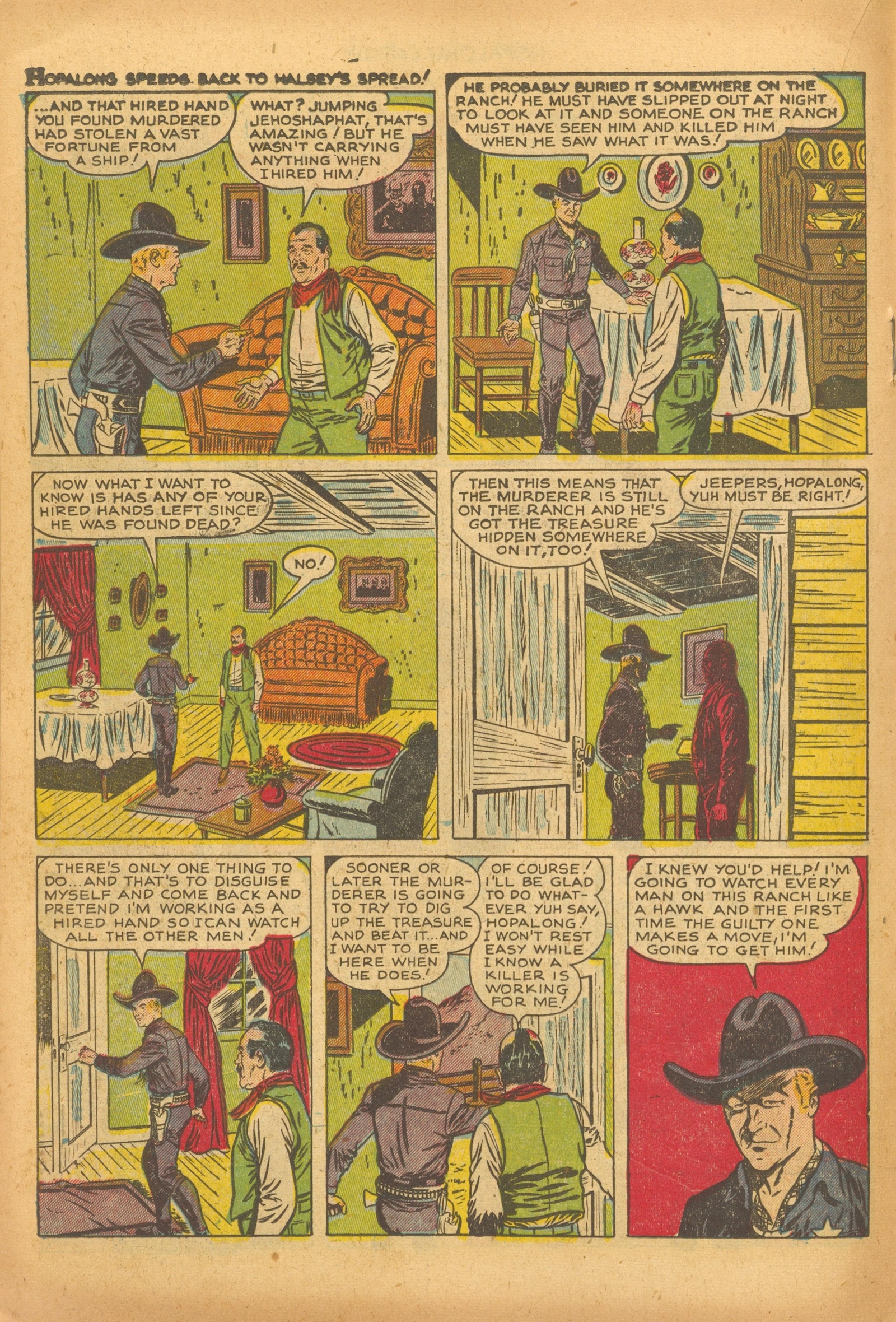 Read online Hopalong Cassidy comic -  Issue #74 - 18