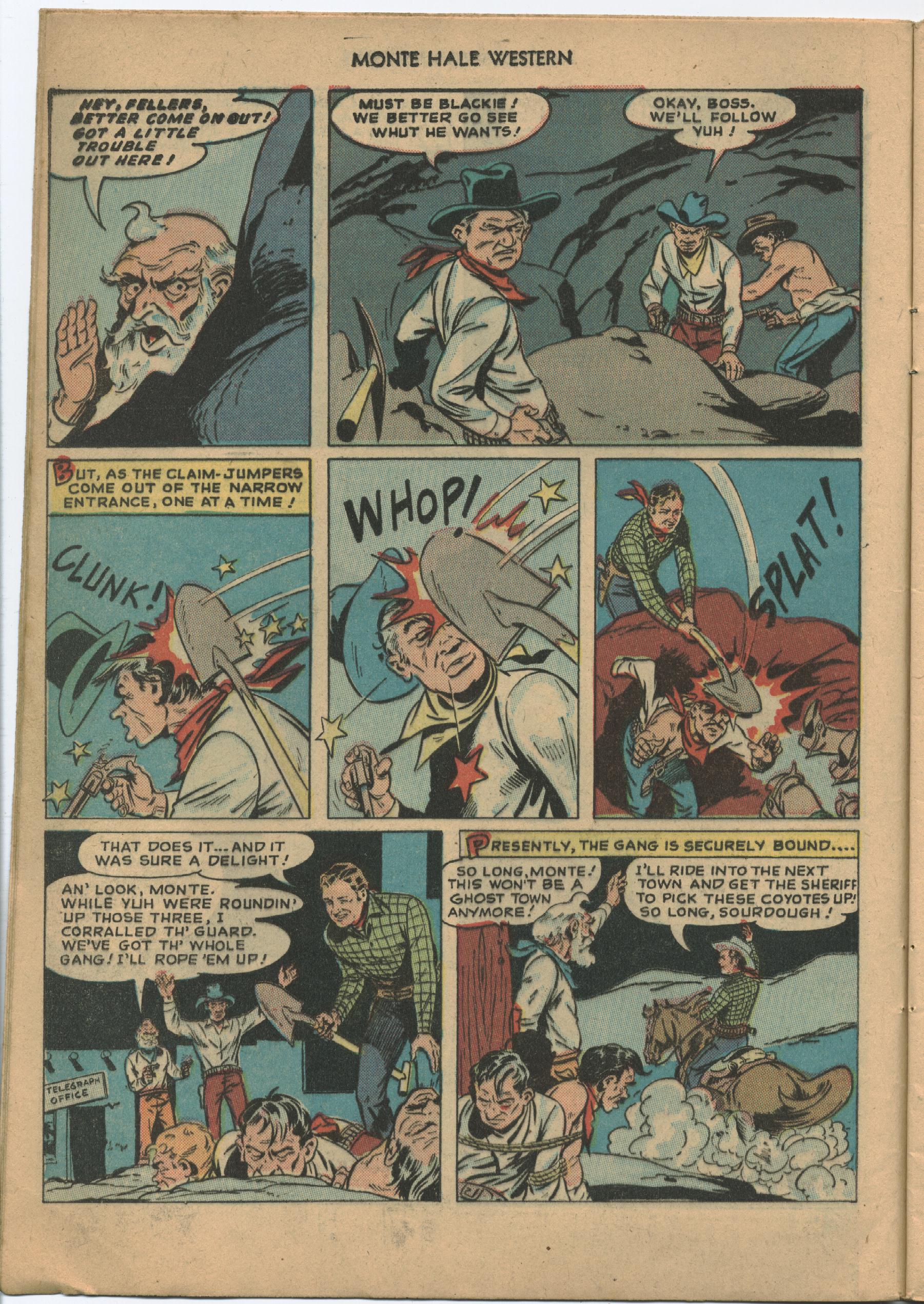Read online Monte Hale Western comic -  Issue #29 - 12