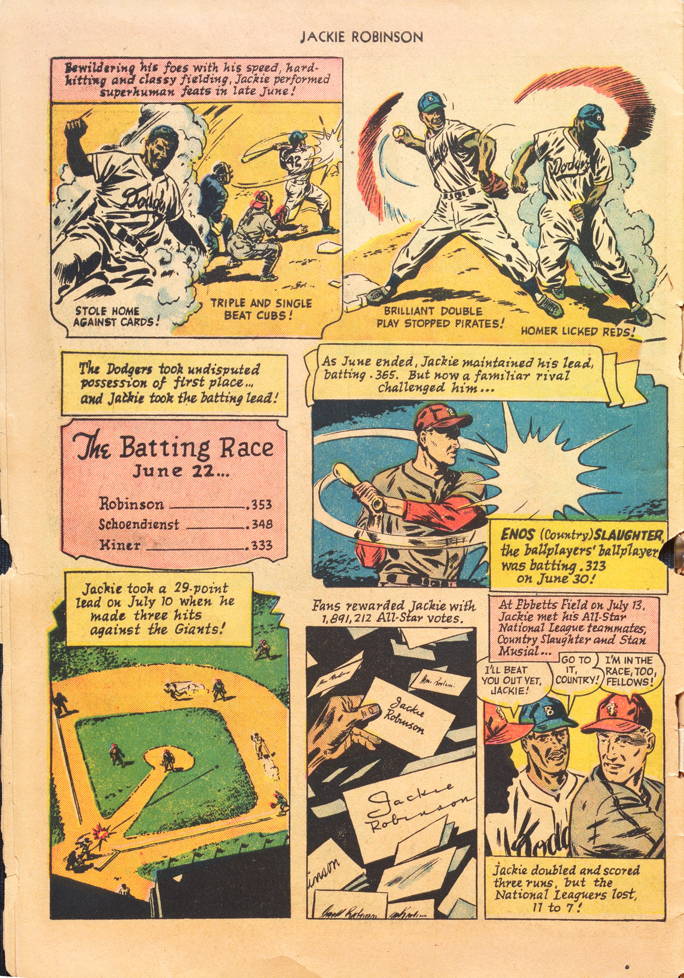 Read online Jackie Robinson comic -  Issue #4 - 10