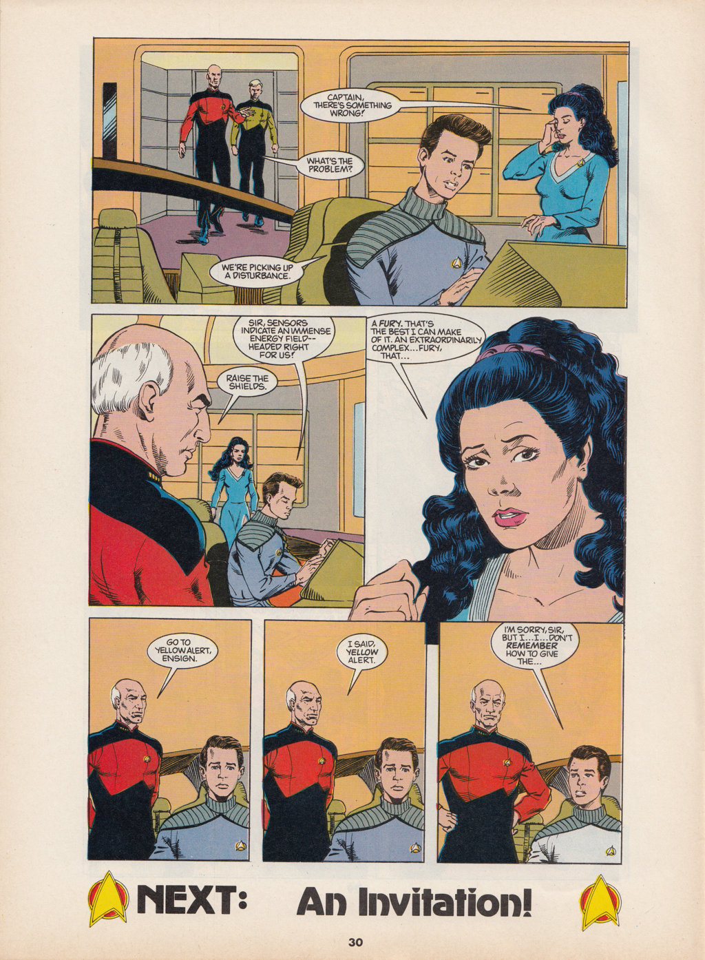 Read online Star Trek The Next Generation (1990) comic -  Issue #16 - 30
