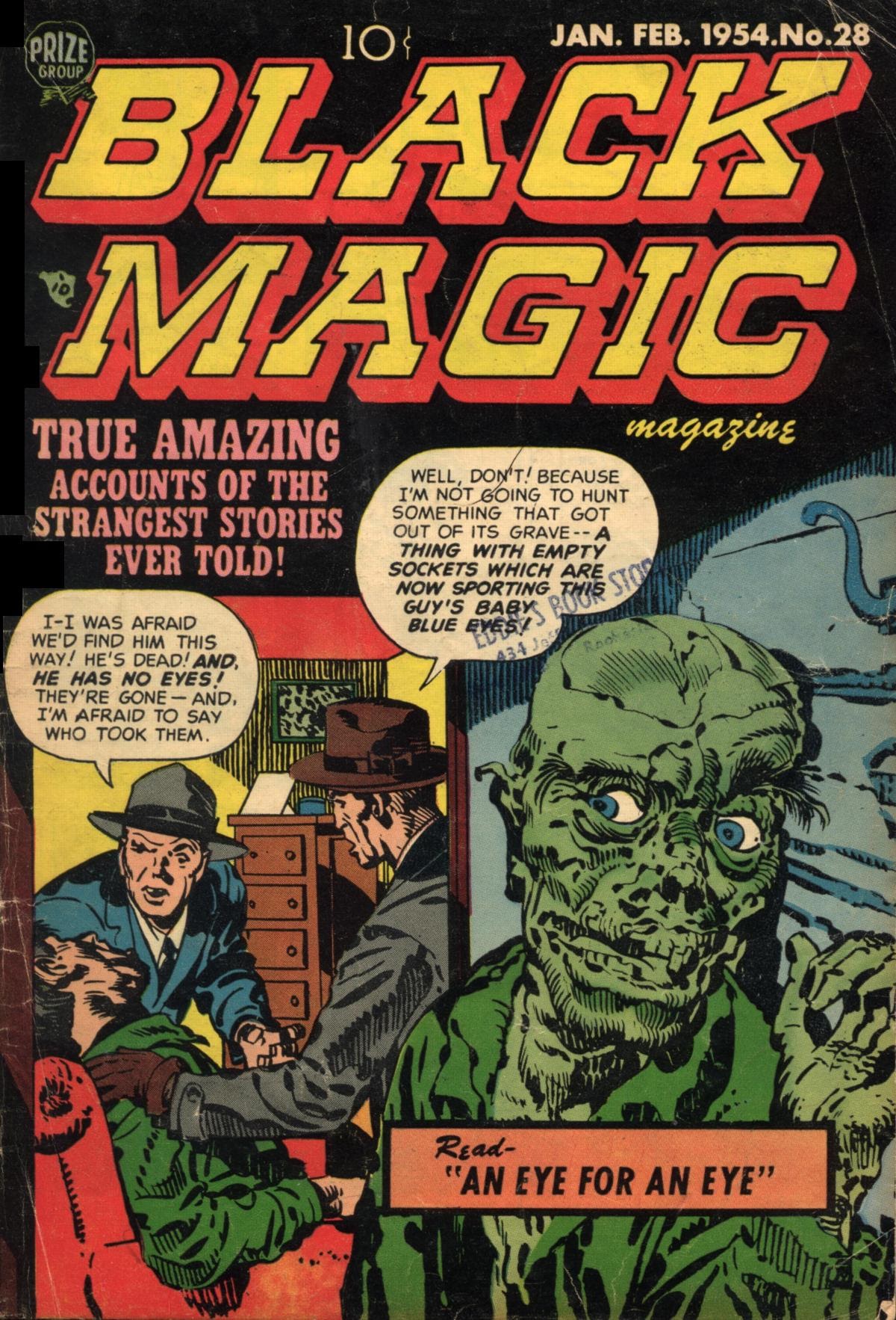 Read online Black Magic (1950) comic -  Issue #28 - 1
