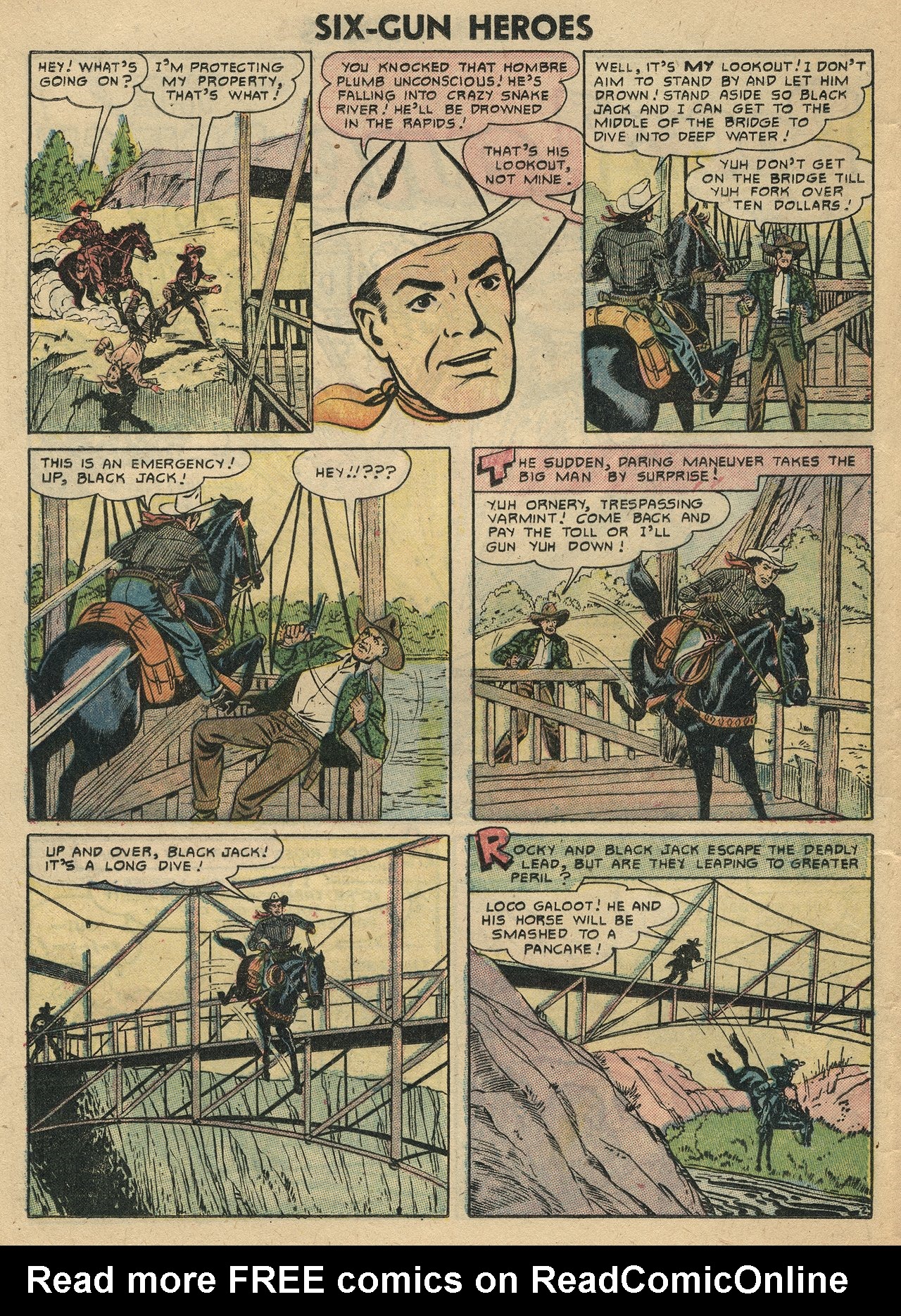 Read online Six-Gun Heroes comic -  Issue #37 - 12
