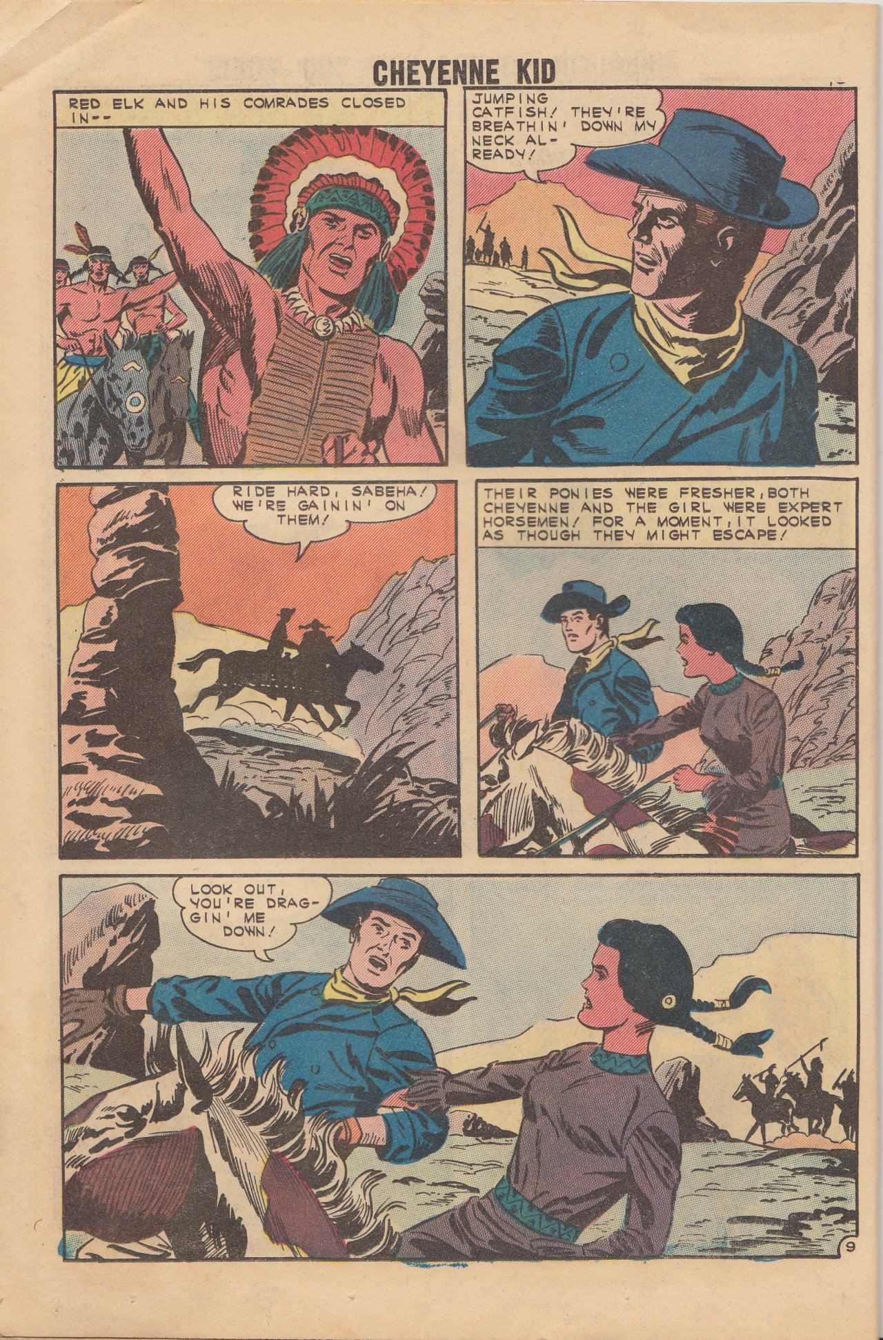 Read online Cheyenne Kid comic -  Issue #33 - 12