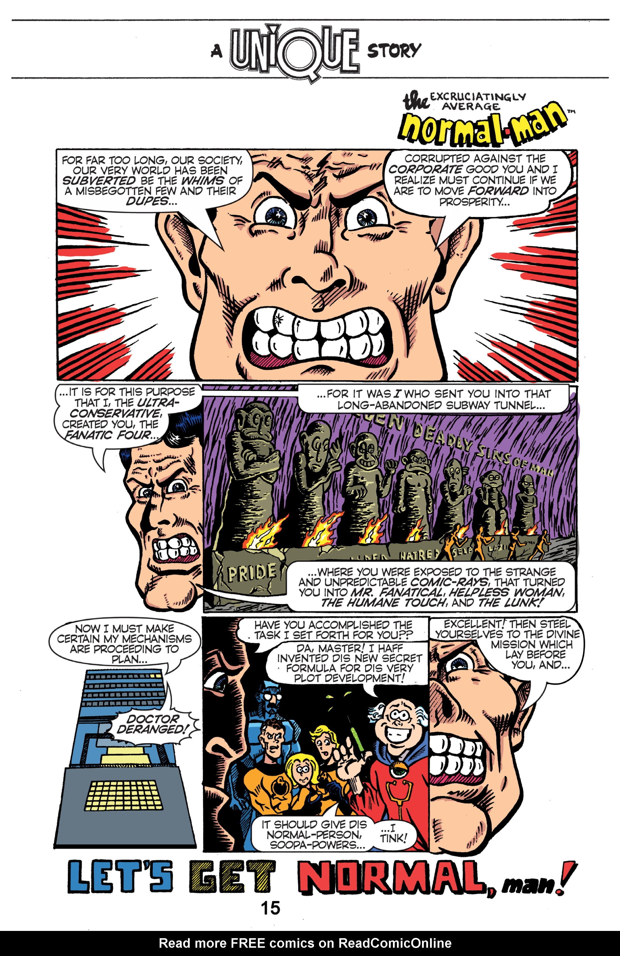 Read online Normalman 40th Anniversary Omnibus comic -  Issue # TPB (Part 1) - 18