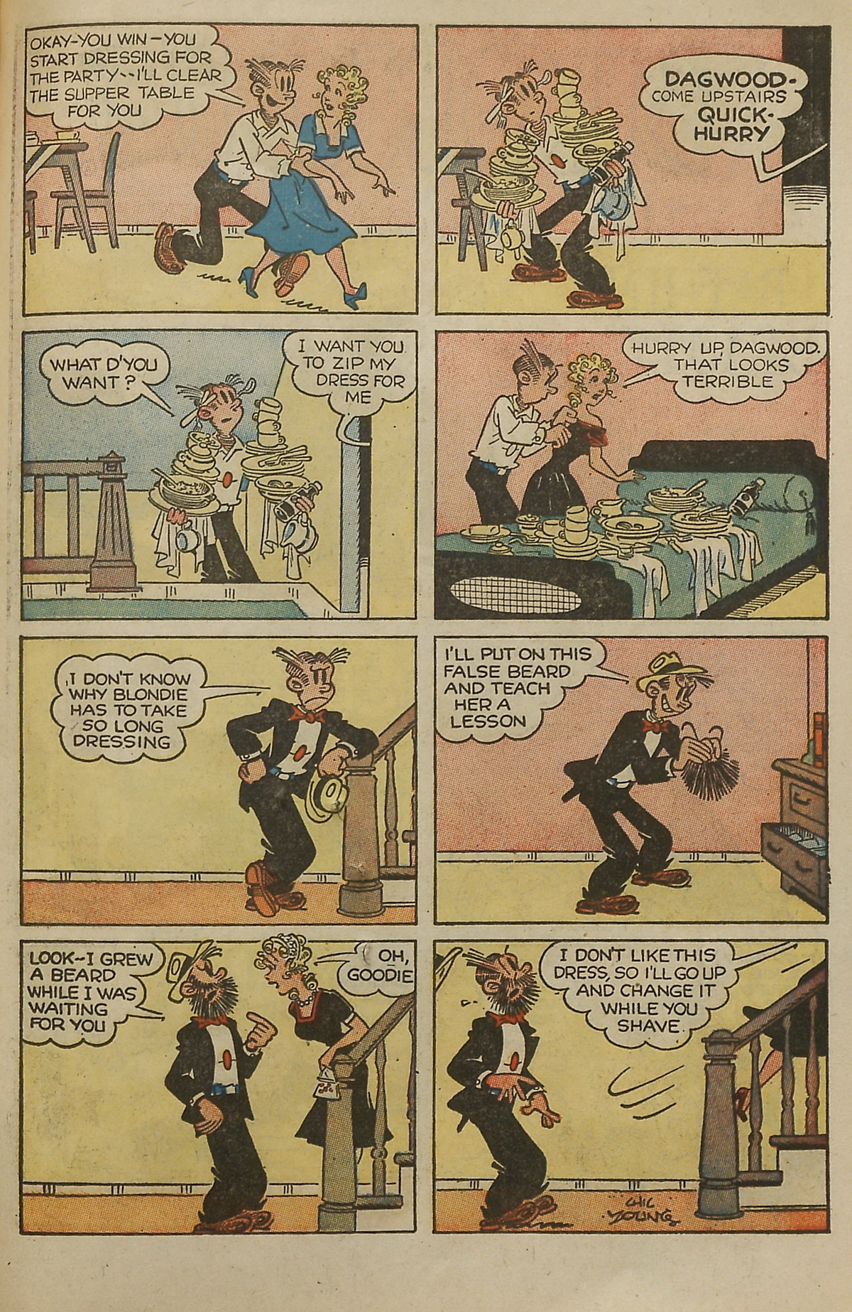 Read online Blondie Comics (1960) comic -  Issue #159 - 43