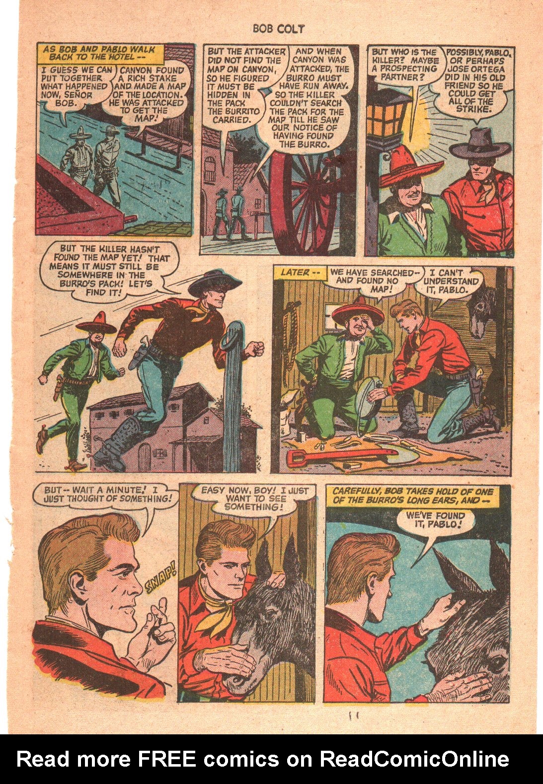 Read online Bob Colt Western comic -  Issue #4 - 11