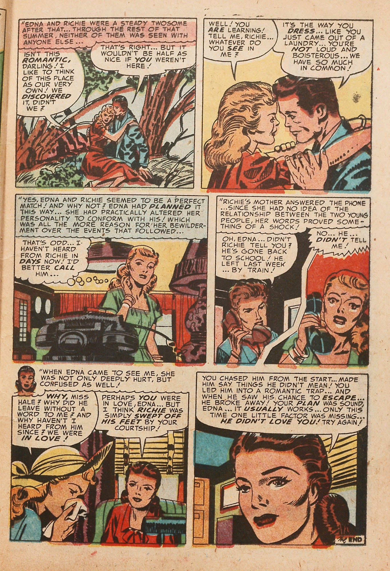 Read online Young Love (1949) comic -  Issue #41 - 13