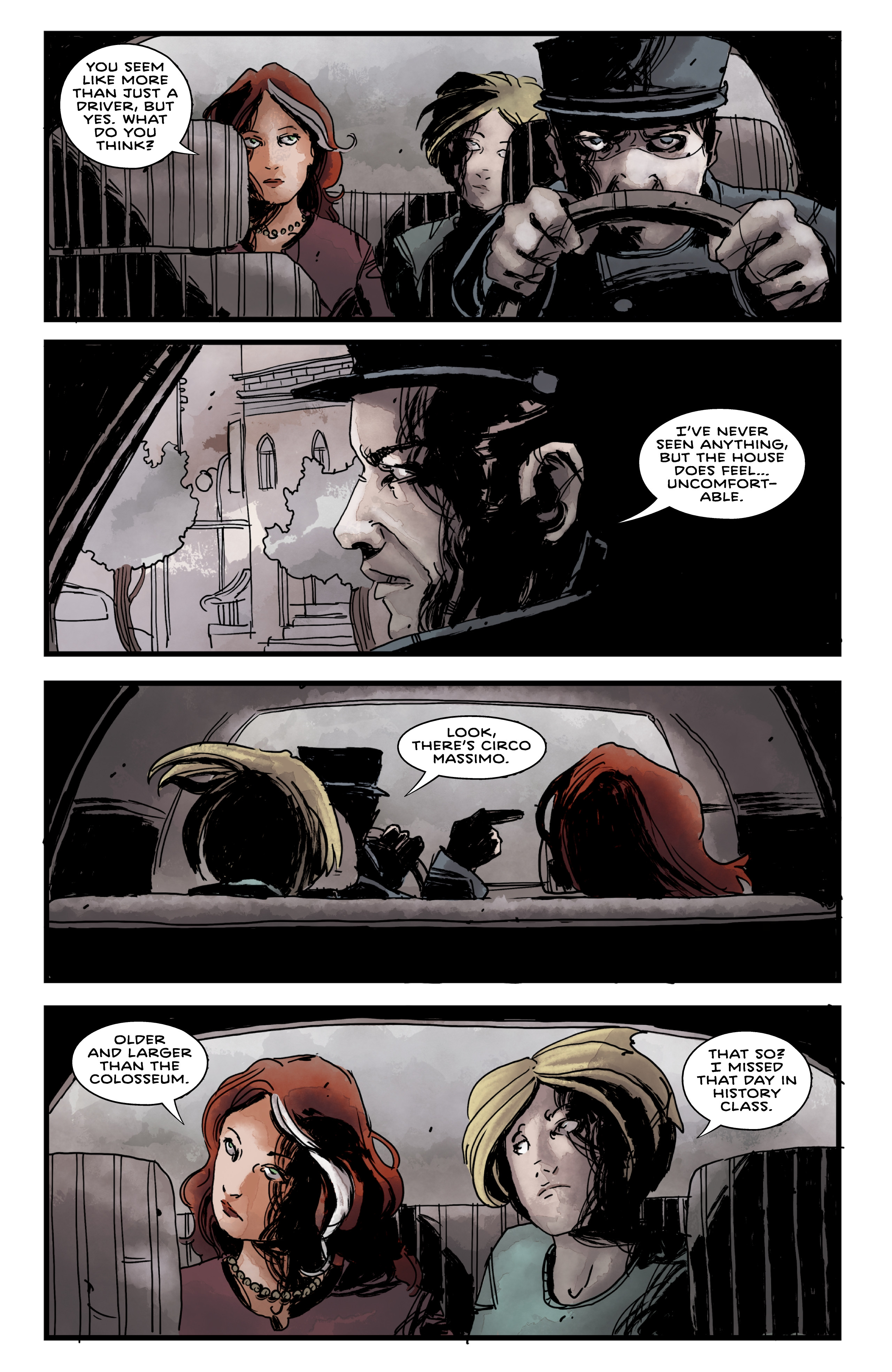 Read online The Case of the Bleeding Wall comic -  Issue #3 - 8