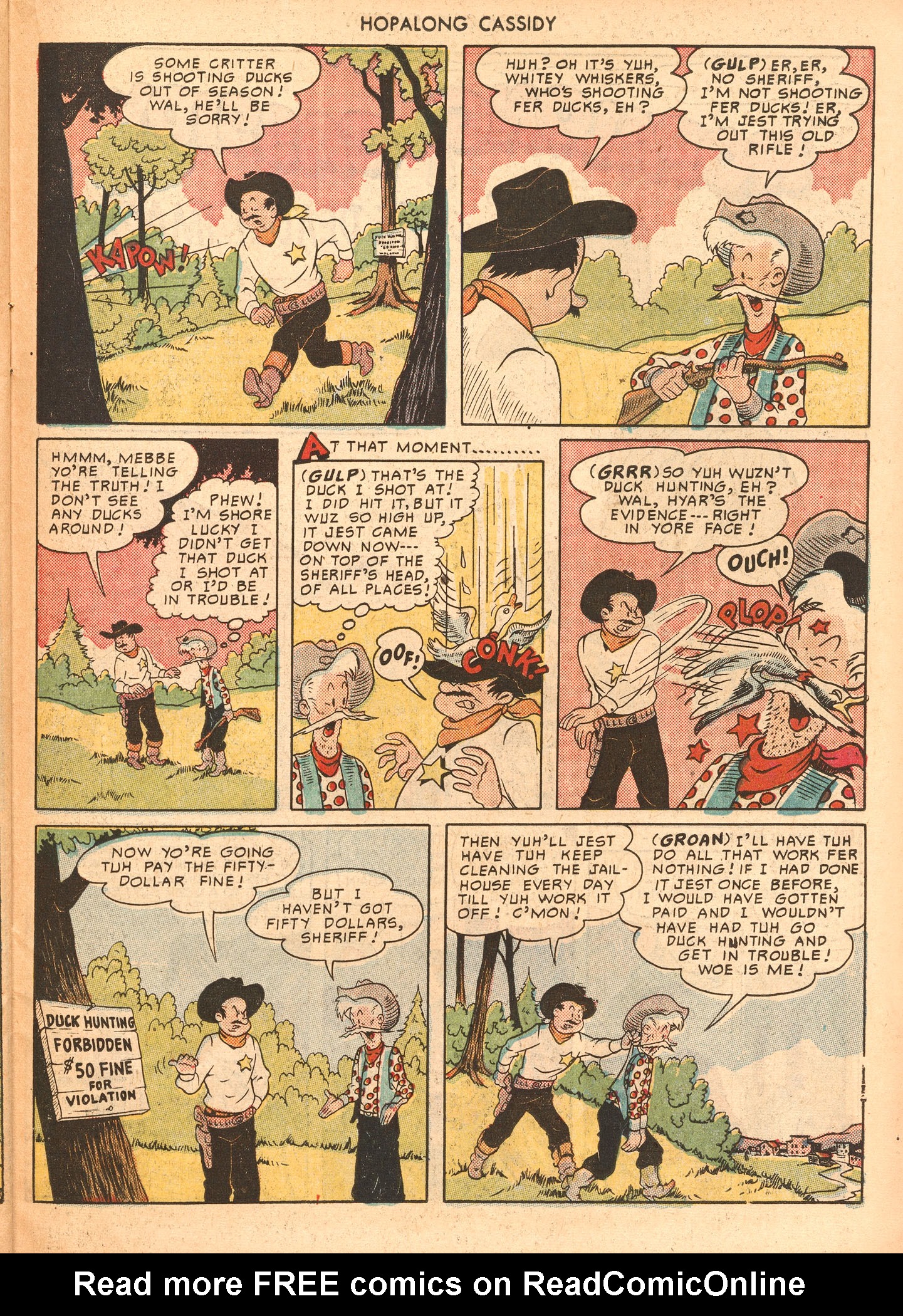 Read online Hopalong Cassidy comic -  Issue #47 - 39