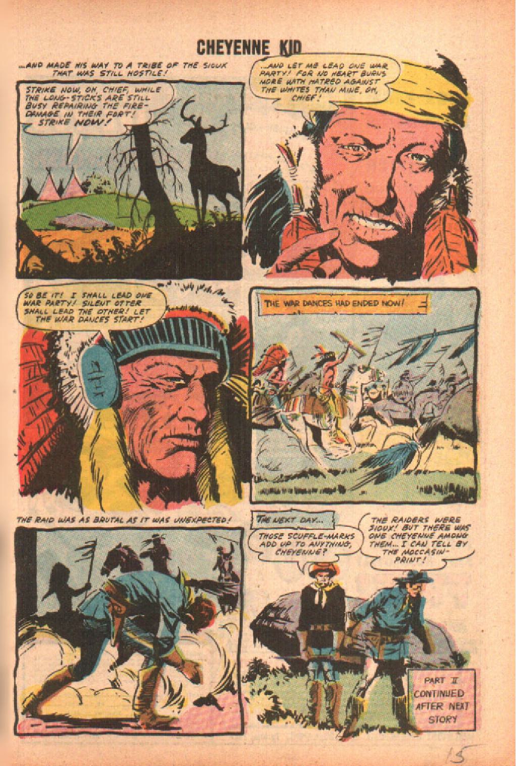 Read online Cheyenne Kid comic -  Issue #11 - 15