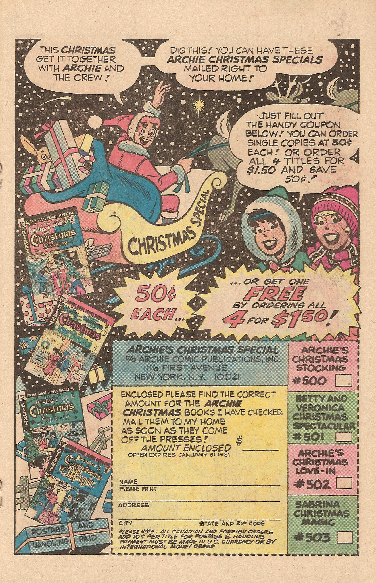 Read online Jughead's Jokes comic -  Issue #71 - 19