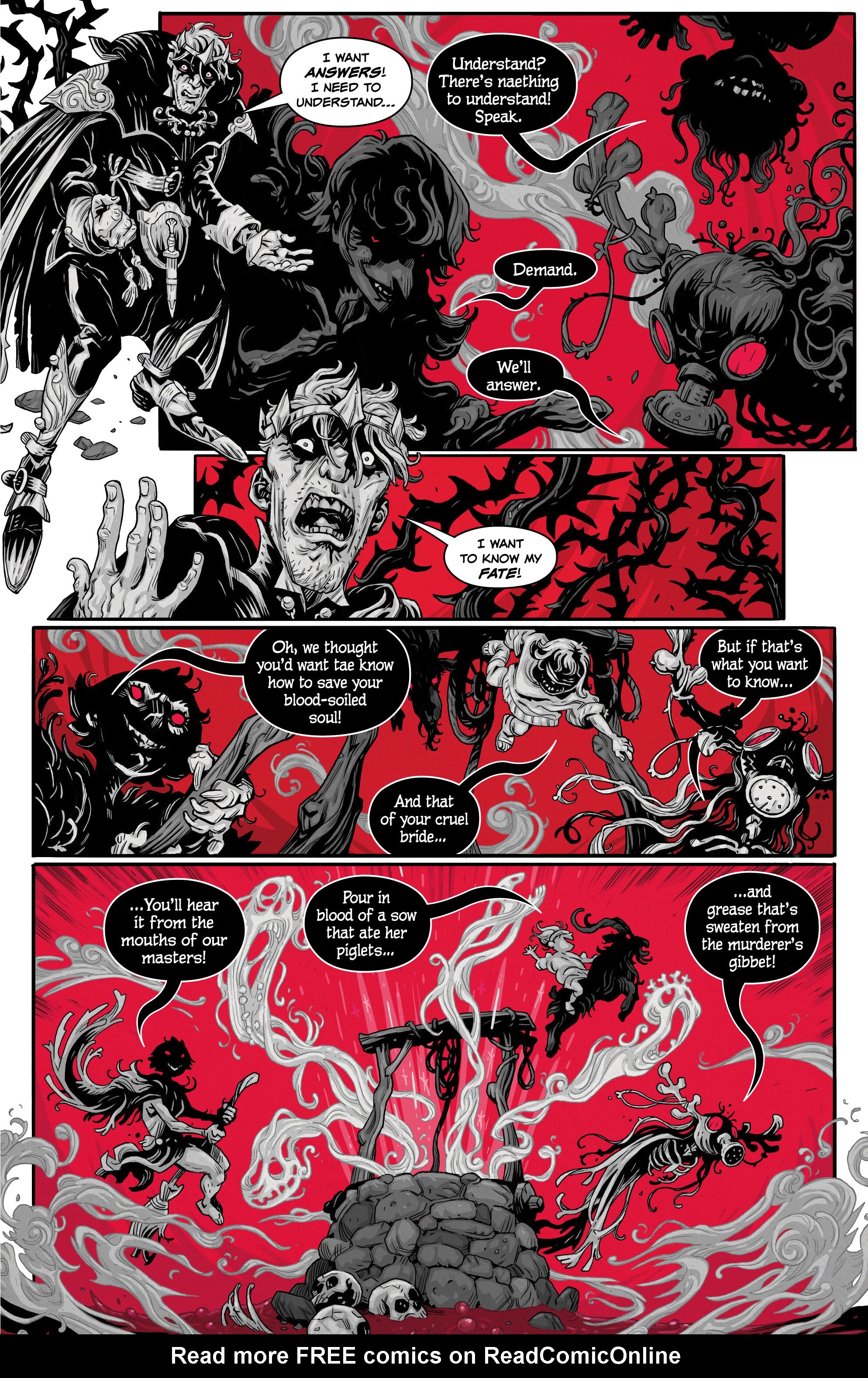 Read online Macbeth: A Tale of Horror comic -  Issue # TPB - 65