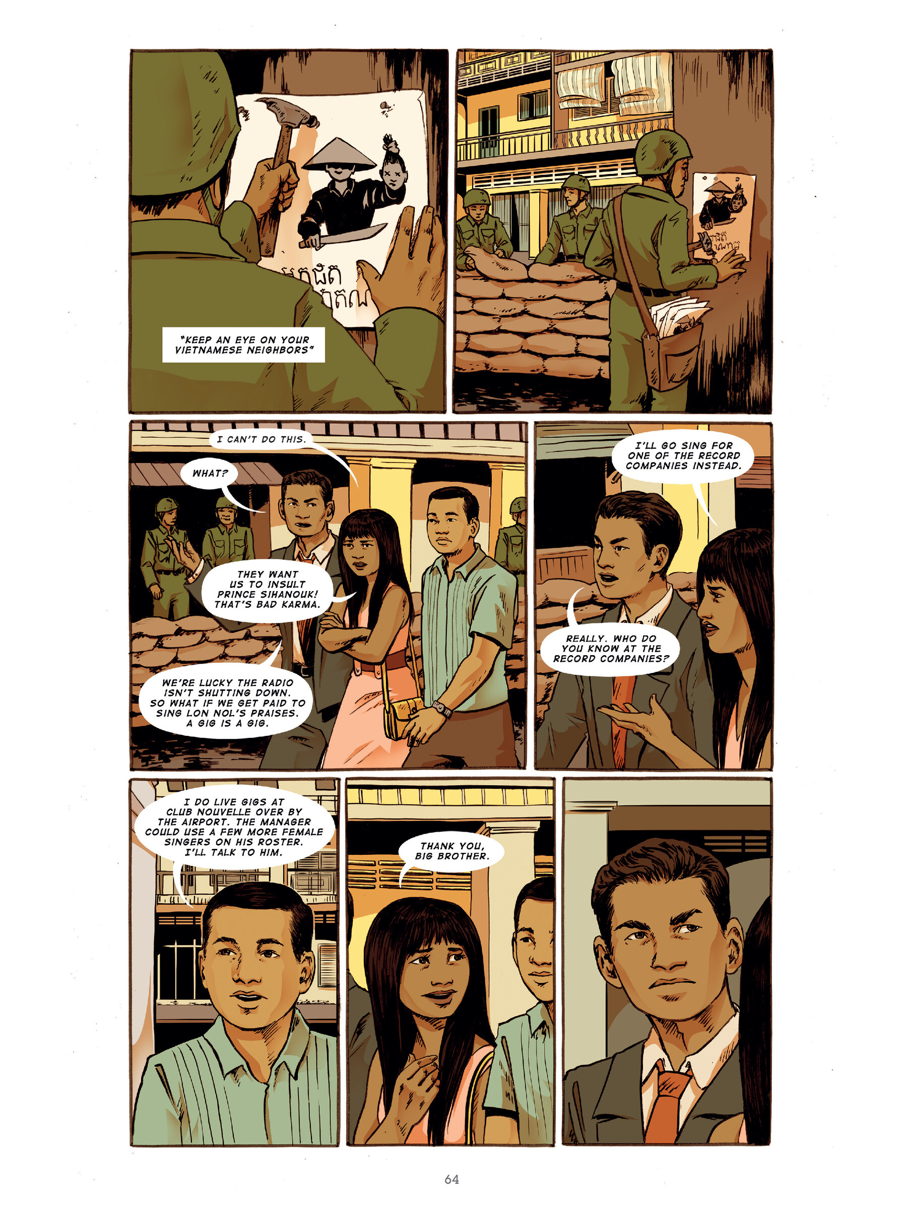 Read online The Golden Voice: The Ballad of Cambodian Rock's Lost Queen comic -  Issue # TPB (Part 1) - 63