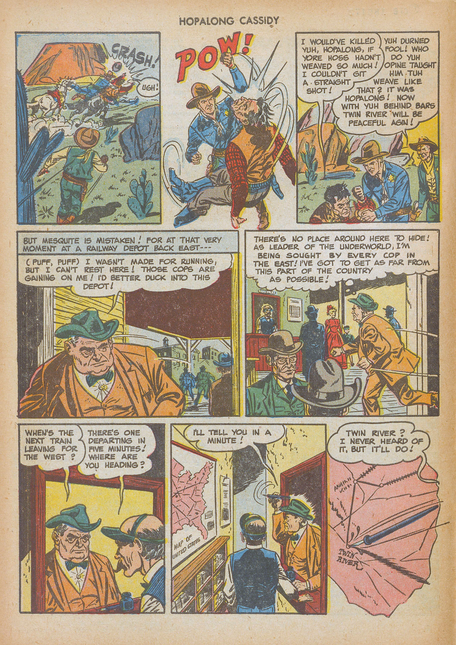 Read online Hopalong Cassidy comic -  Issue #32 - 4