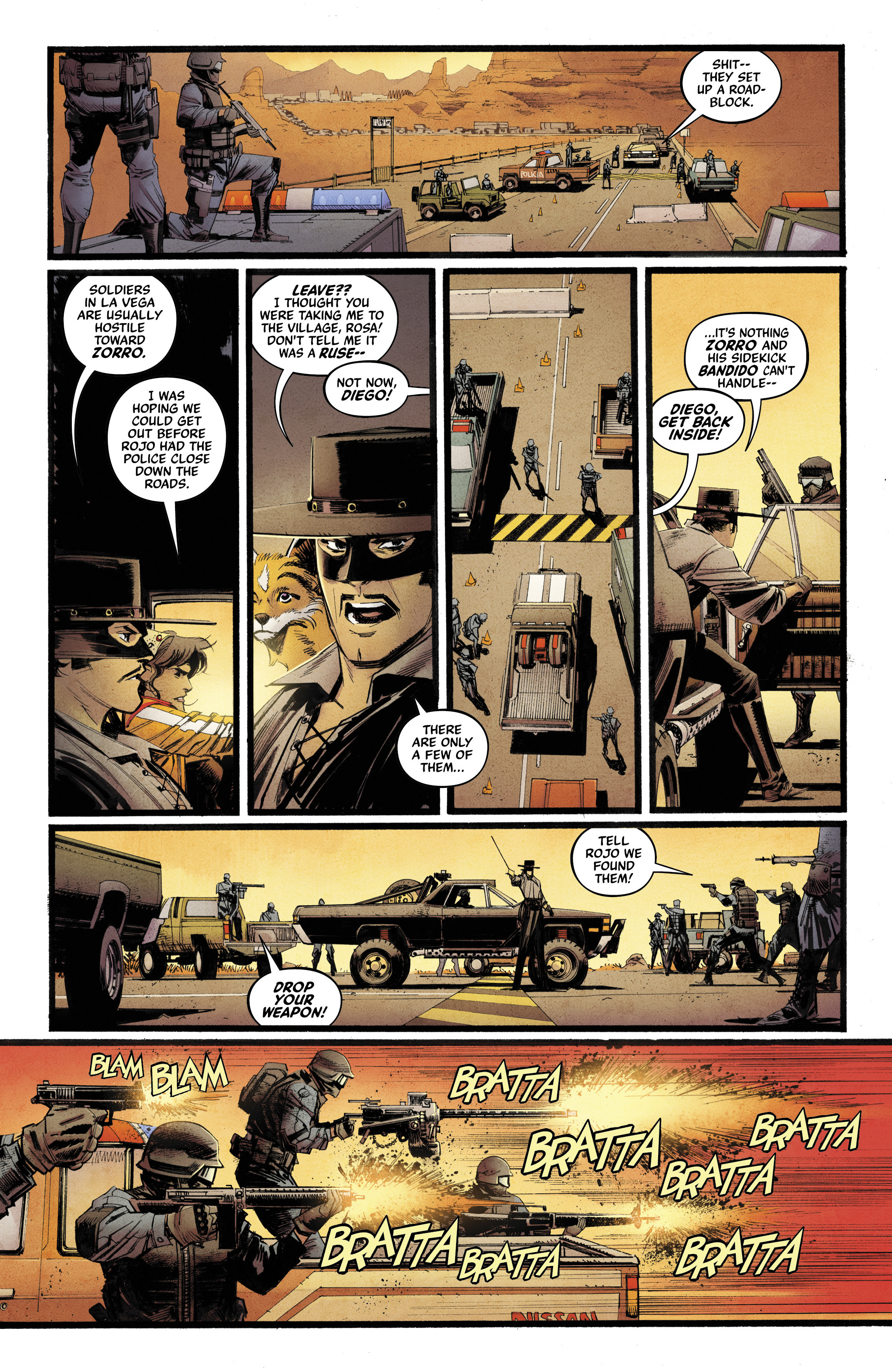 Read online Zorro: Man of the Dead comic -  Issue #2 - 8