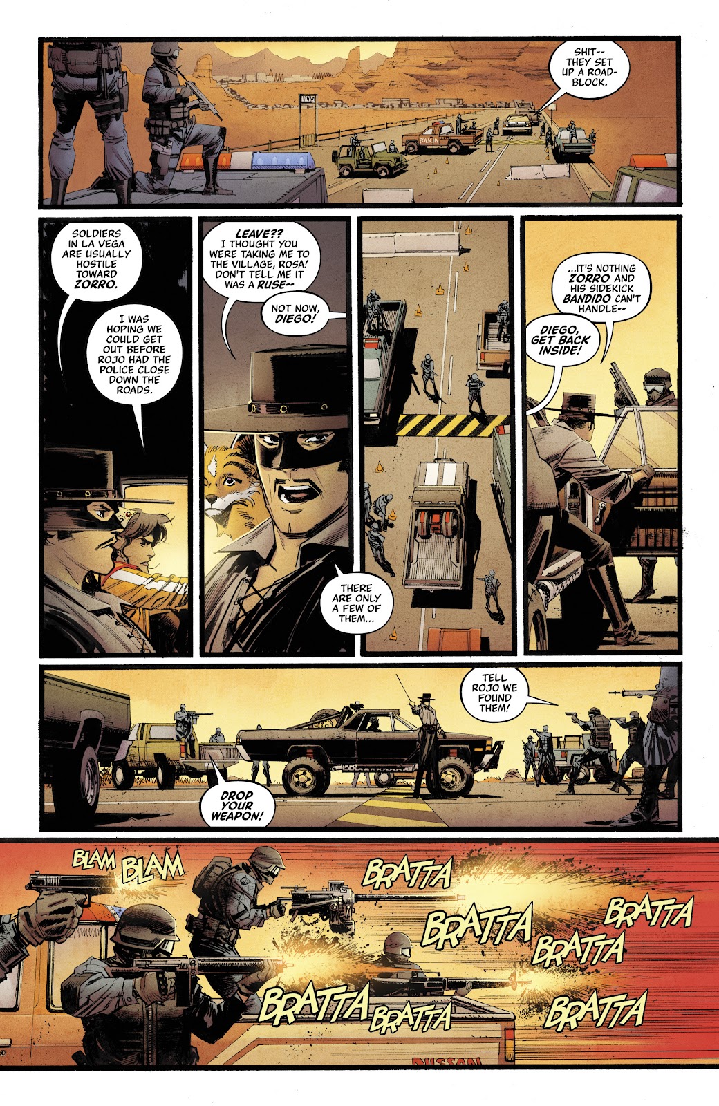 Zorro: Man of the Dead issue 2 - Page 8