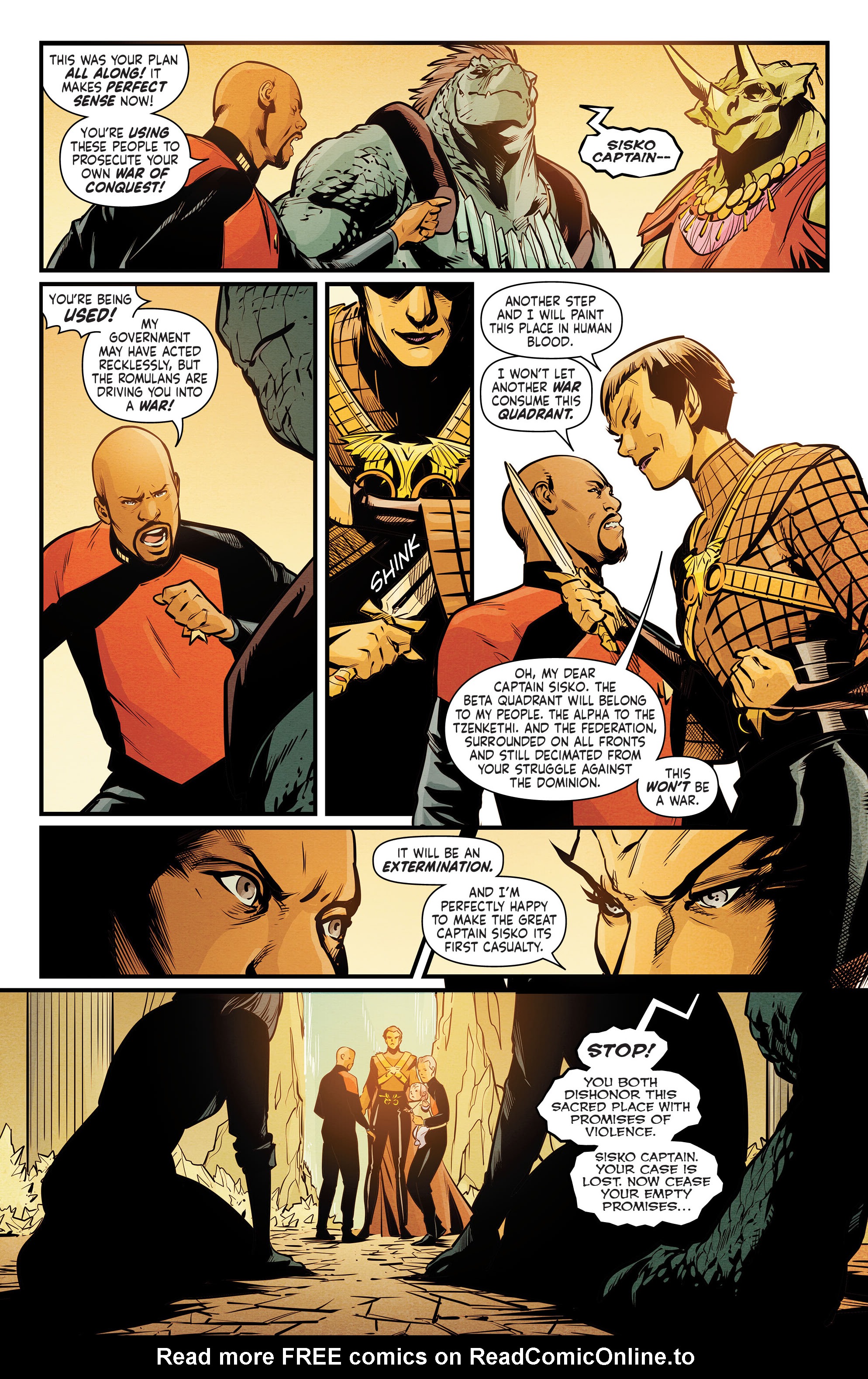 Read online Star Trek (2022) comic -  Issue #17 - 19