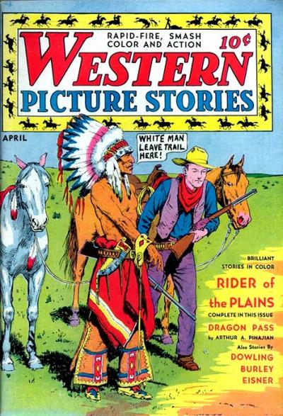 Read online Western Picture Stories comic -  Issue #3 - 1