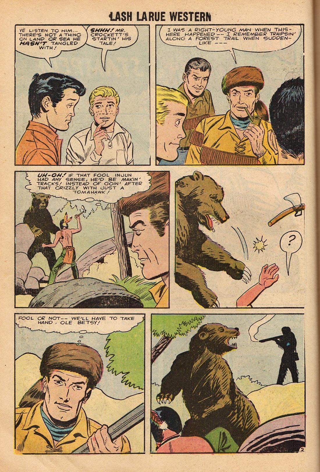 Read online Lash Larue Western (1949) comic -  Issue #67 - 18