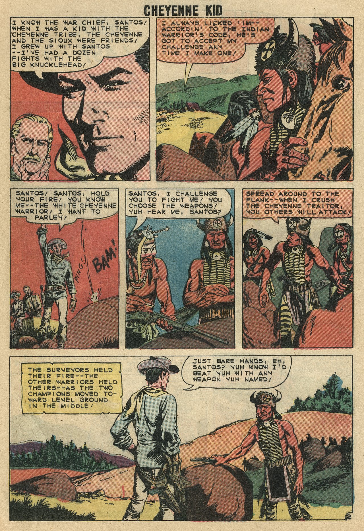 Read online Cheyenne Kid comic -  Issue #19 - 4