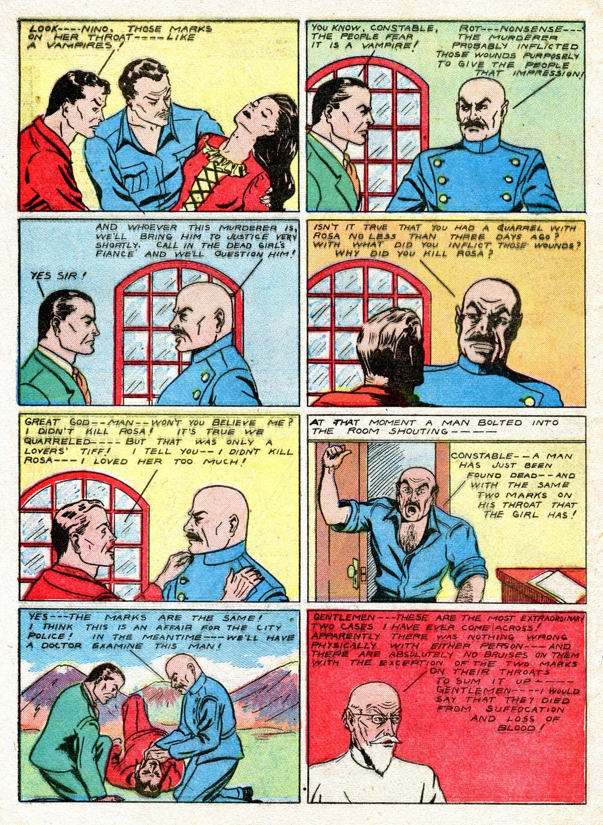 Read online Masked Marvel comic -  Issue #2 - 44