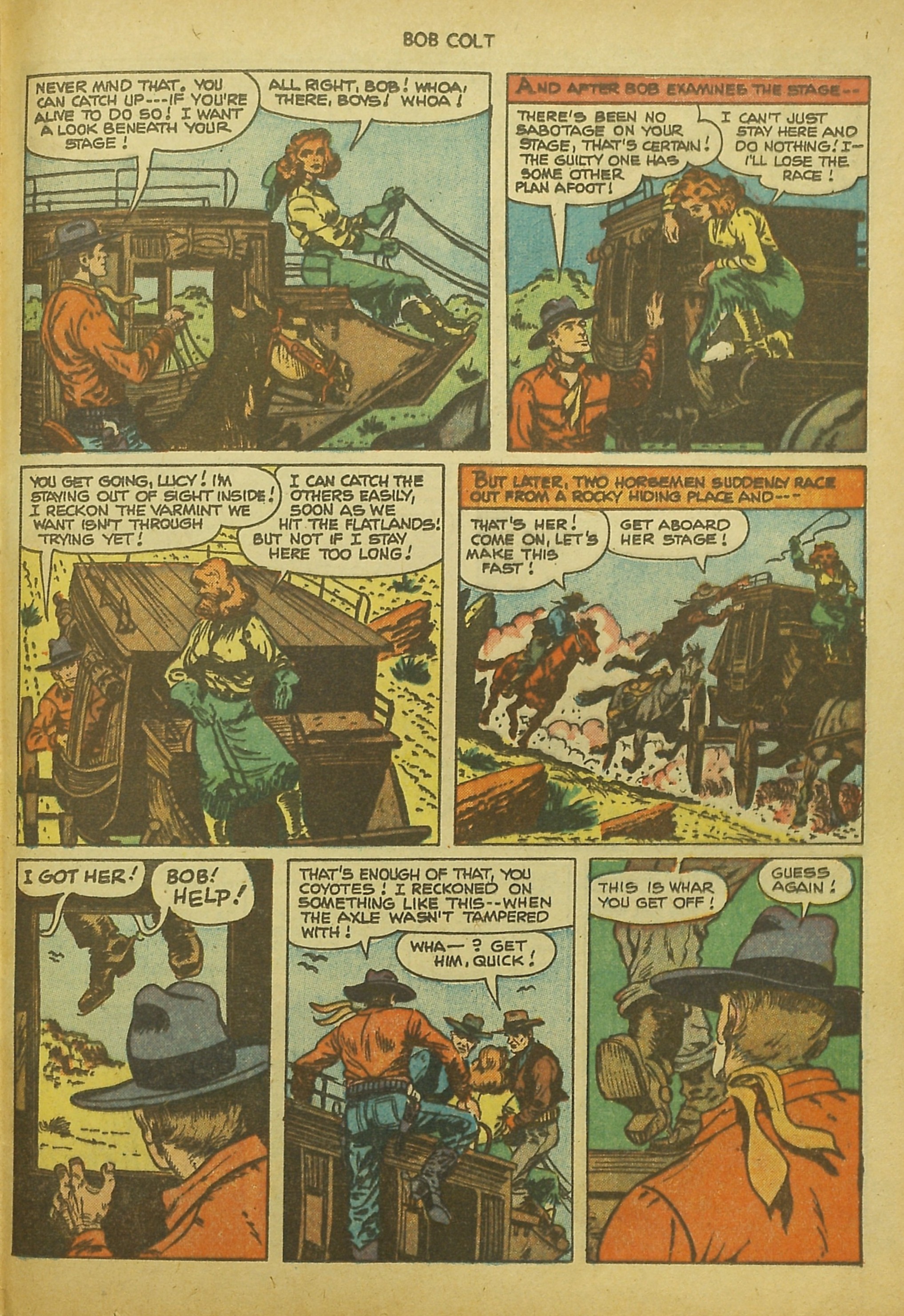 Read online Bob Colt Western comic -  Issue #8 - 33