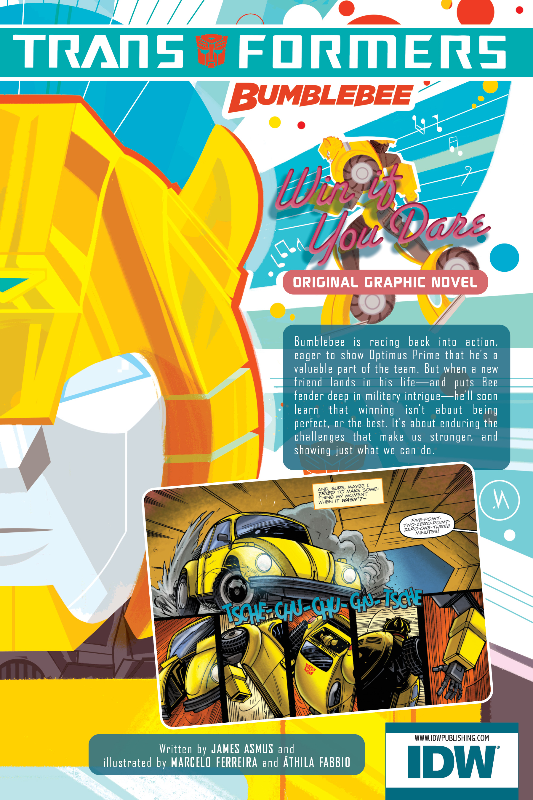 Read online Transformers: Bumblebee - Win If You Dare comic -  Issue # TPB - 69
