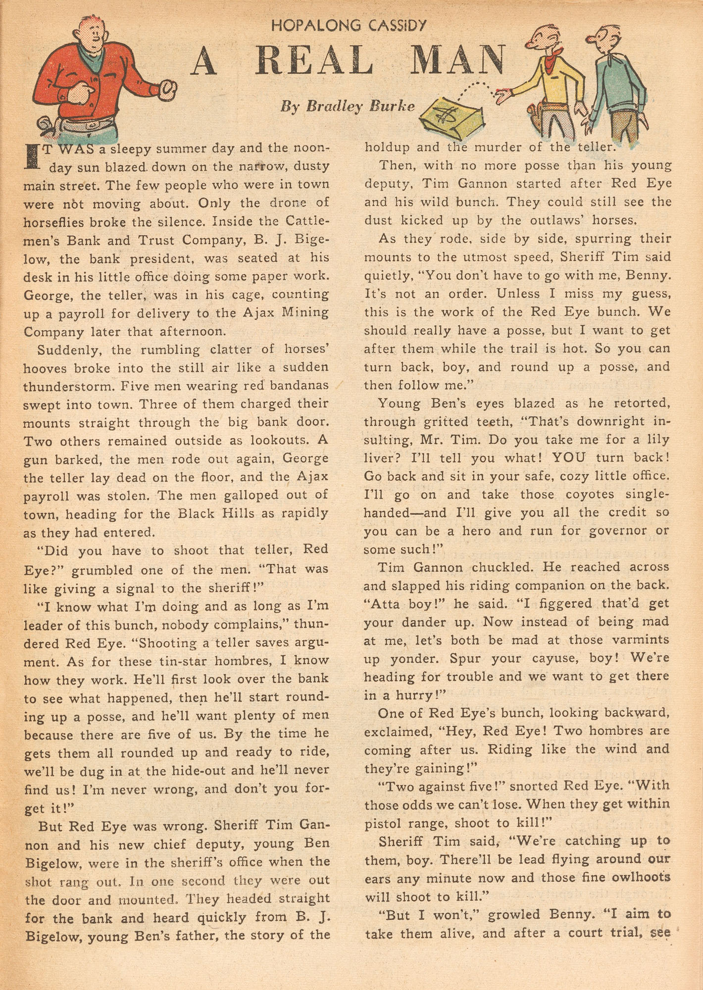 Read online Hopalong Cassidy comic -  Issue #57 - 23