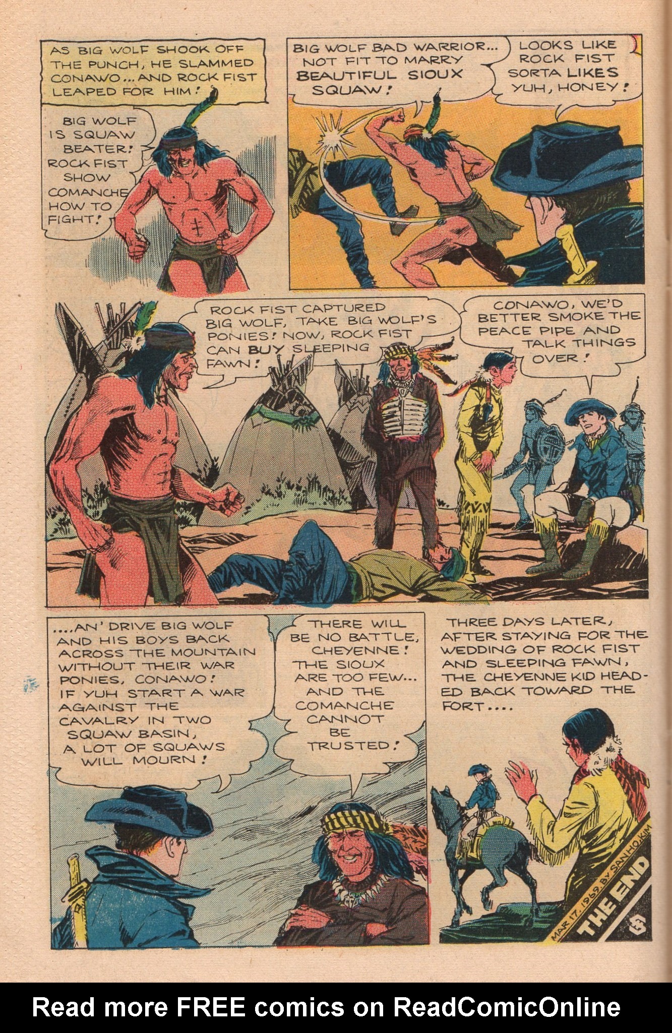 Read online Cheyenne Kid comic -  Issue #81 - 22
