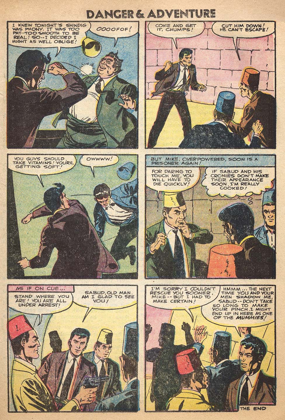 Read online Danger and Adventure comic -  Issue #27 - 17