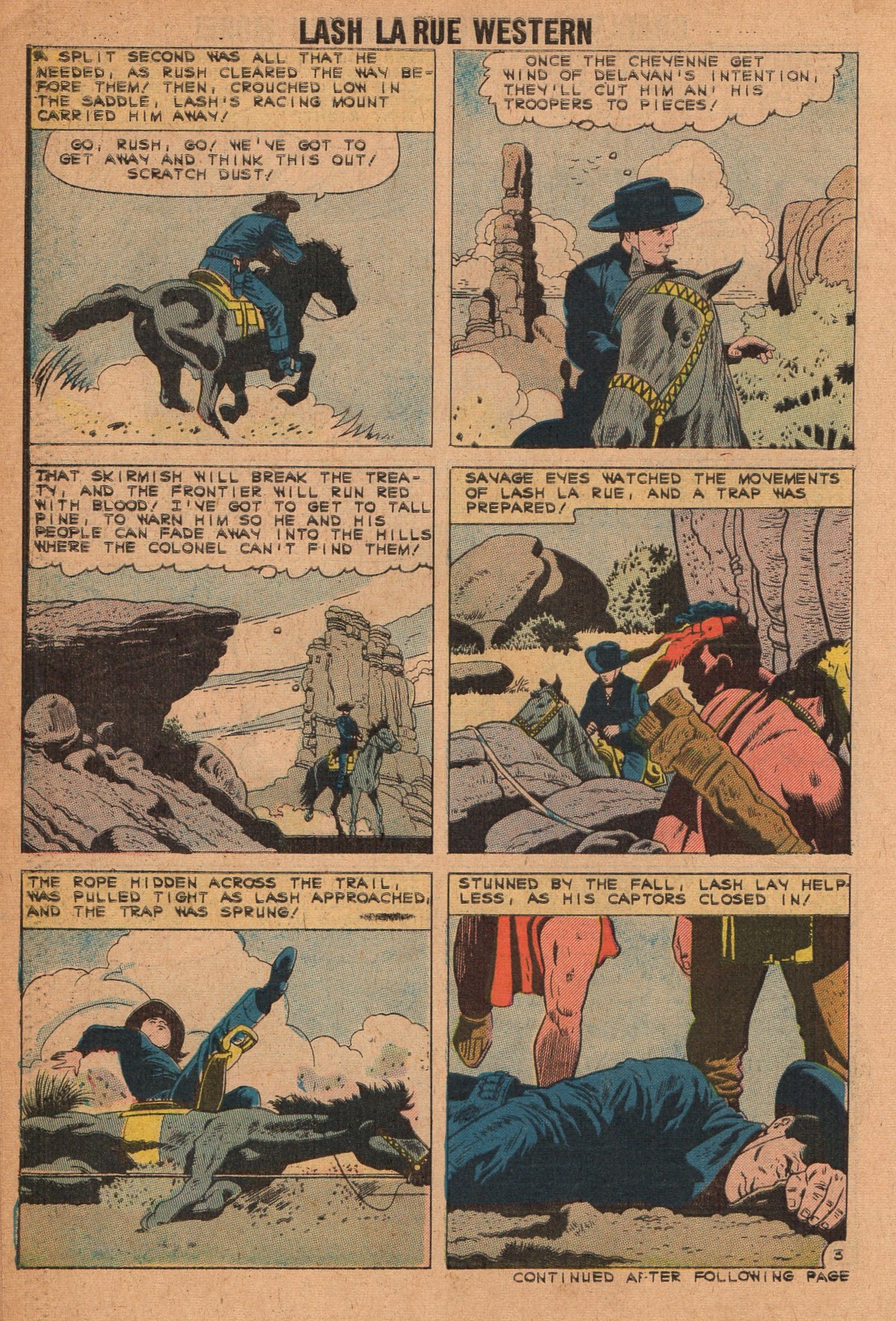 Read online Lash Larue Western (1949) comic -  Issue #83 - 30
