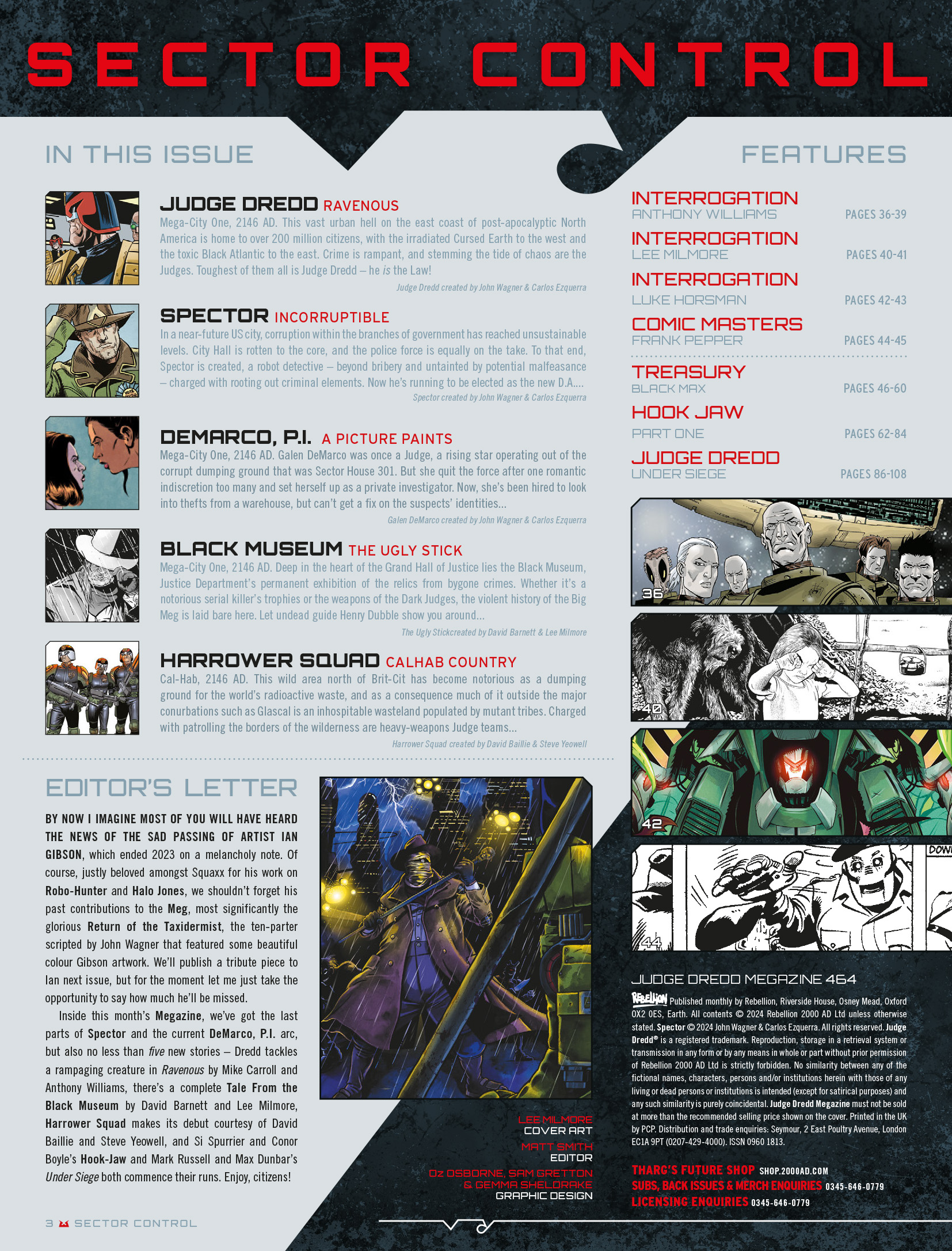 Read online Judge Dredd Megazine (Vol. 5) comic -  Issue #464 - 3