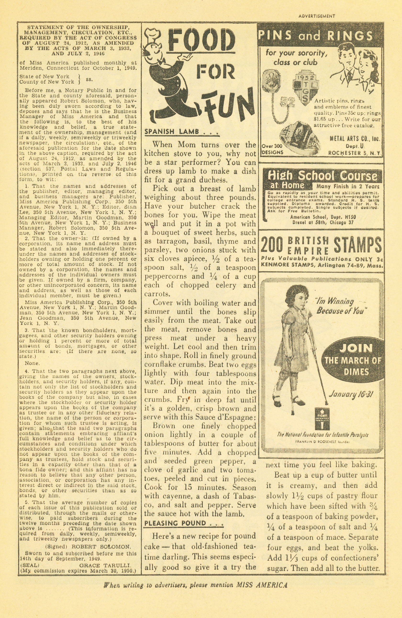 Read online Miss America comic -  Issue #30 - 48