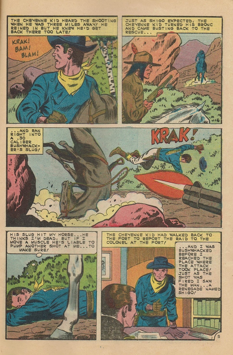 Read online Cheyenne Kid comic -  Issue #56 - 28